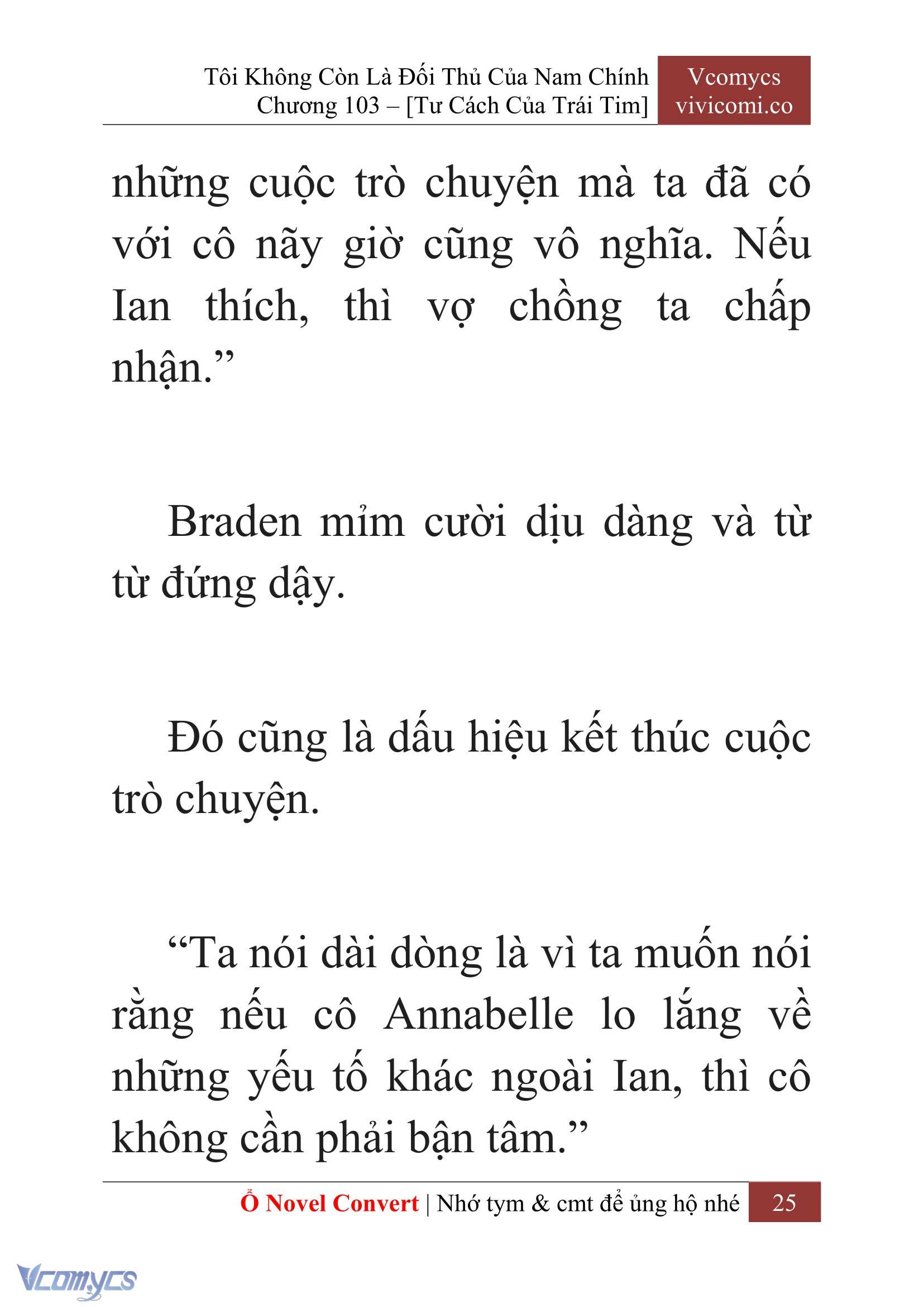 [Novel] Tôi Không Còn Là Đối Thủ Của Nam Chính Chapter  103 - 27