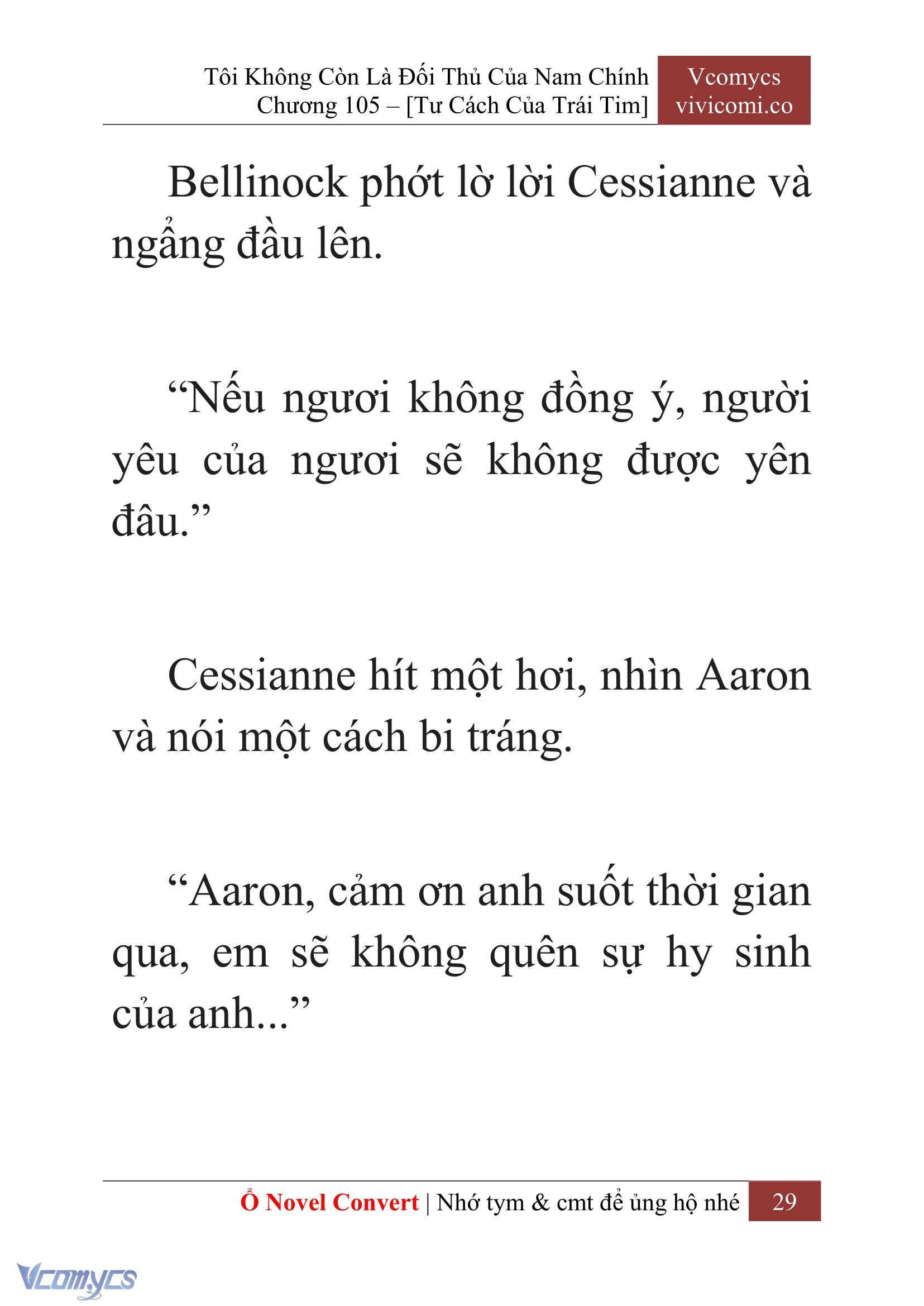 [Novel] Tôi Không Còn Là Đối Thủ Của Nam Chính Chapter  105 - 31