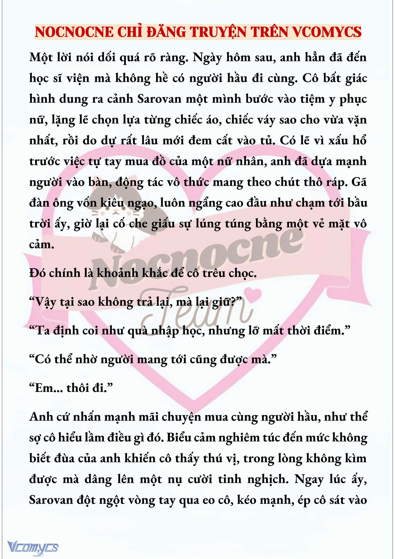 [NOVEL] CÁ RỪNG KHÔN NGOAN Chapter  97 - 10