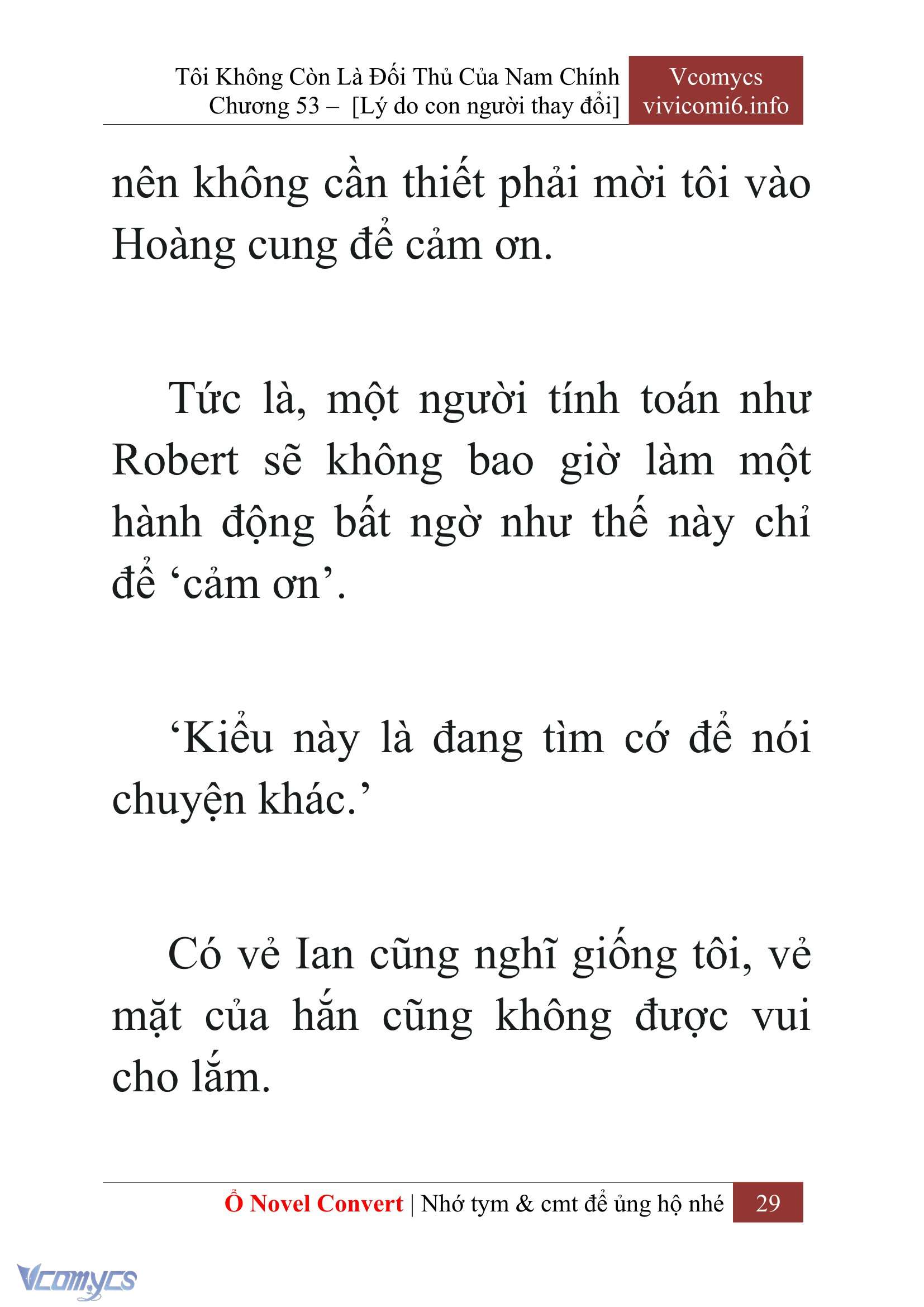 [Novel] Tôi Không Còn Là Đối Thủ Của Nam Chính Chapter  53 - 31
