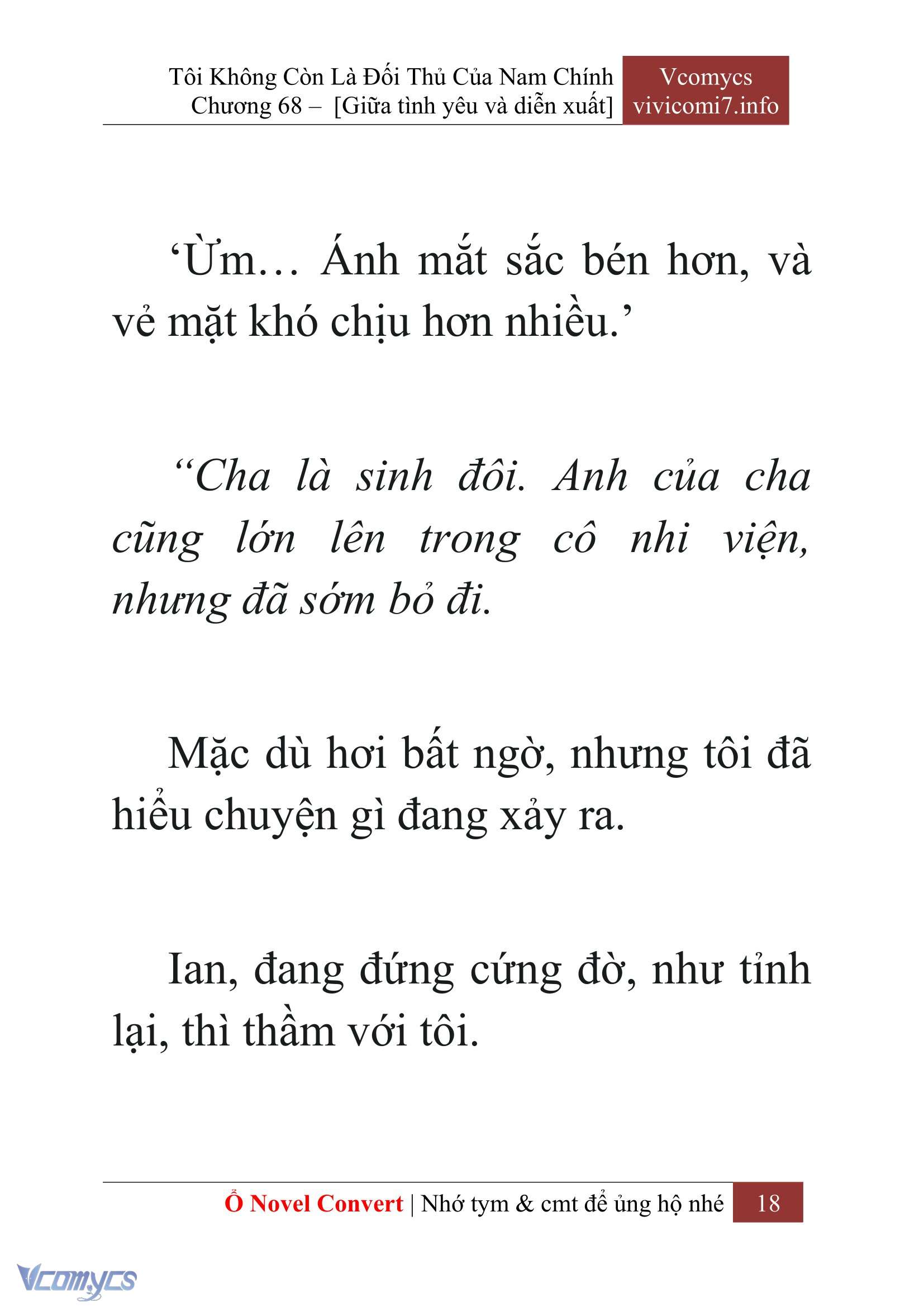 [Novel] Tôi Không Còn Là Đối Thủ Của Nam Chính Chapter  68 - 20