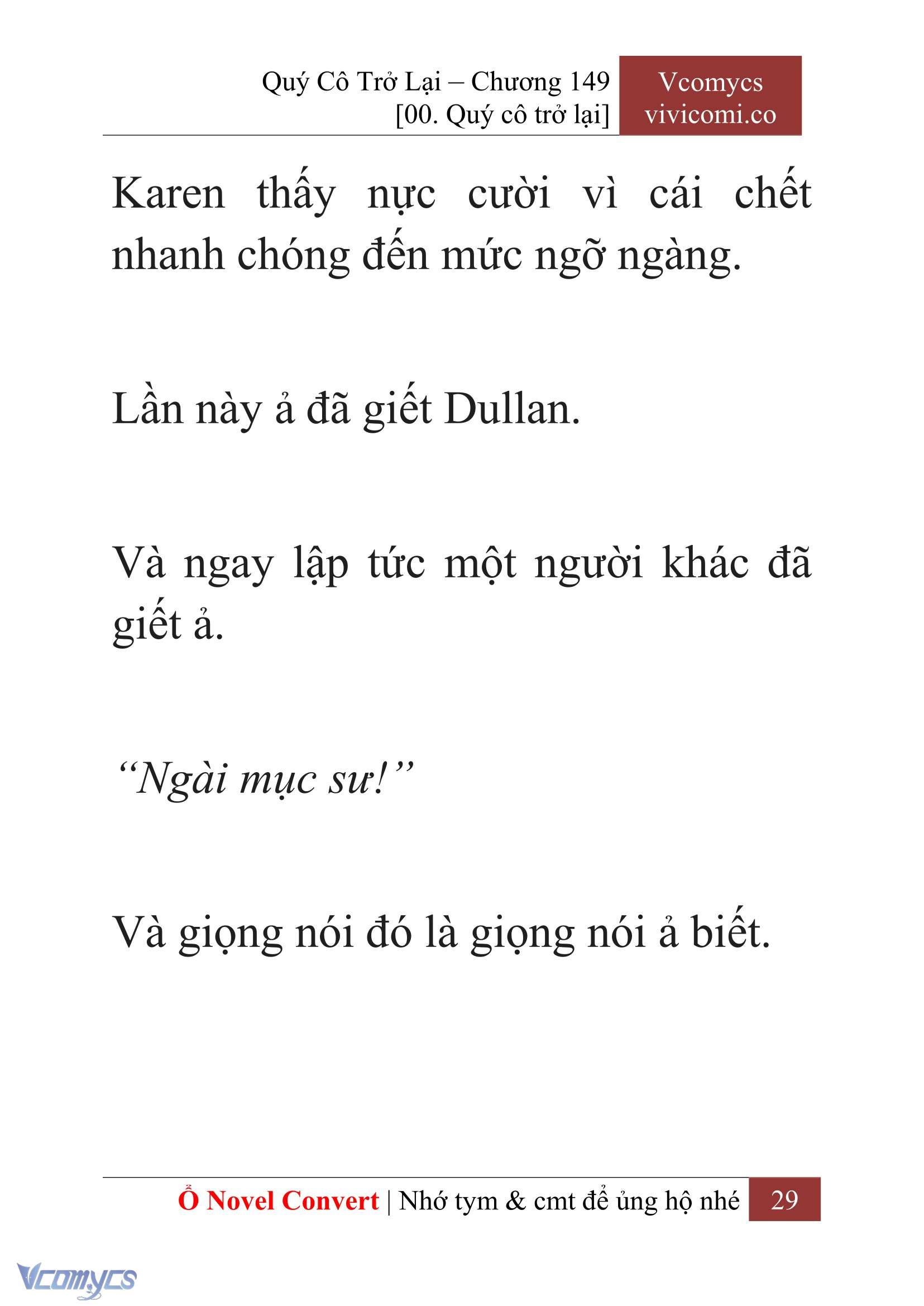 [Novel] Quý Cô Trở Lại Chapter  149 - 31