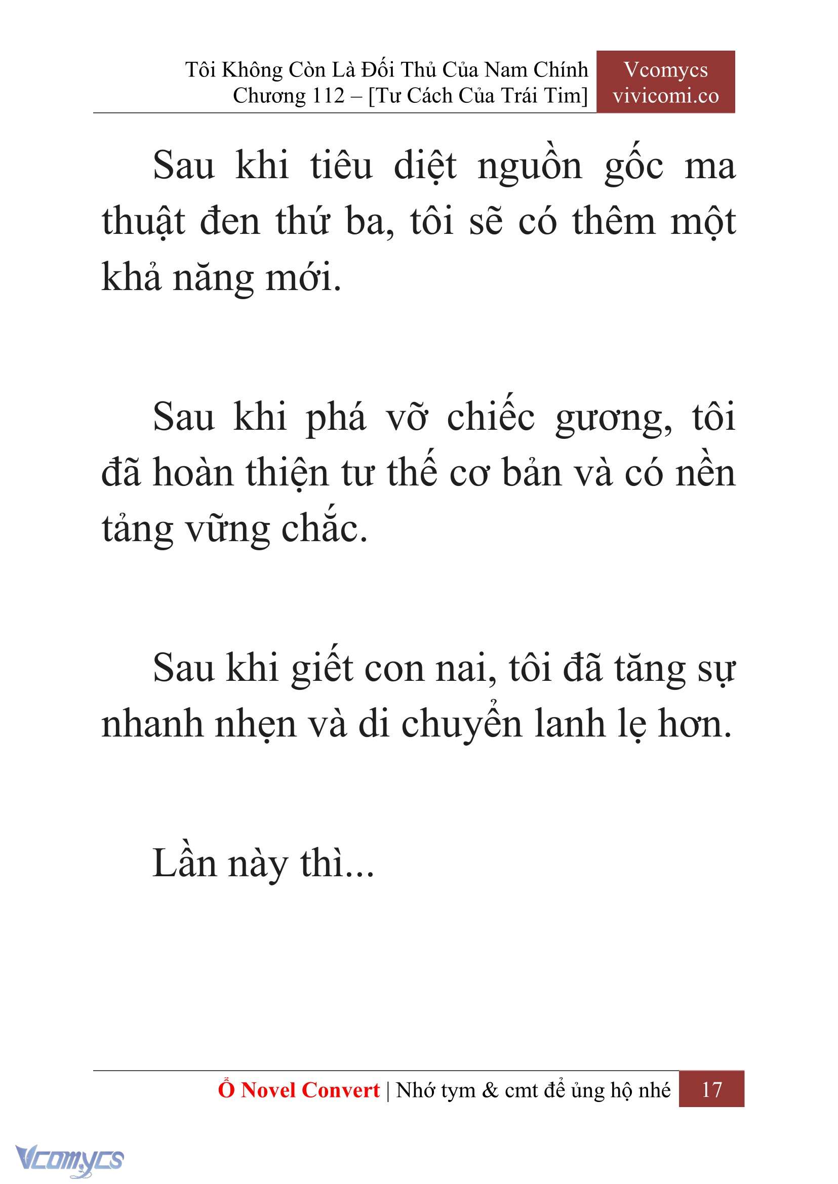 [Novel] Tôi Không Còn Là Đối Thủ Của Nam Chính Chapter  112 - 19