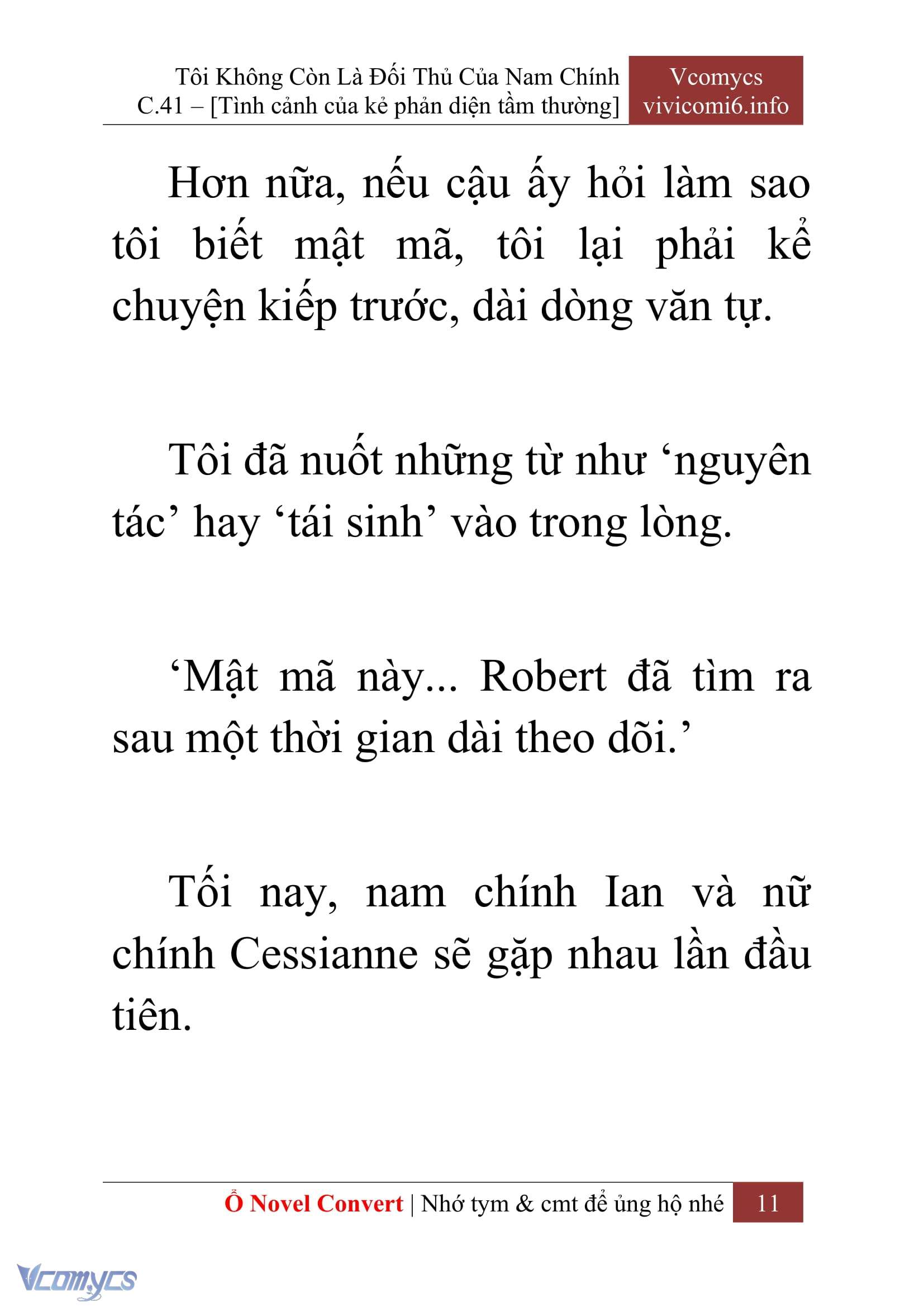 [Novel] Tôi Không Còn Là Đối Thủ Của Nam Chính Chapter  41 - 13