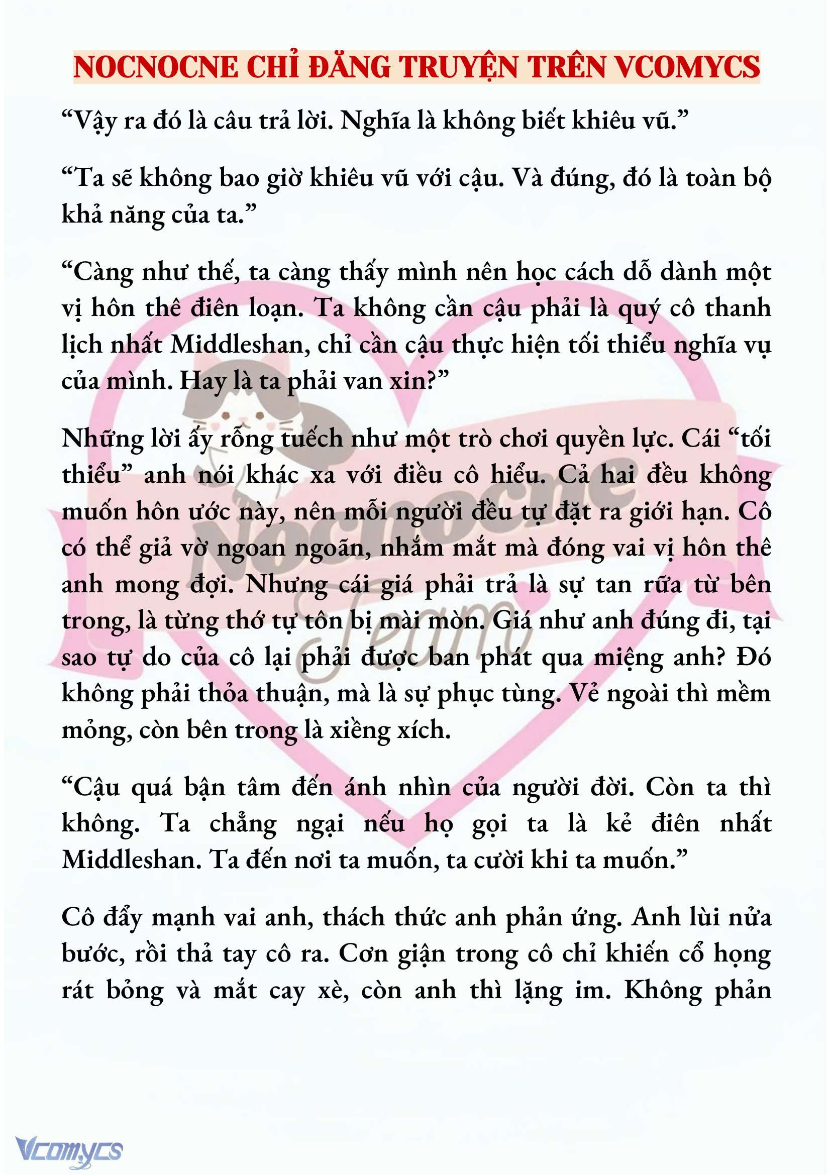 [NOVEL] CÁ RỪNG KHÔN NGOAN Chapter  37 - 3