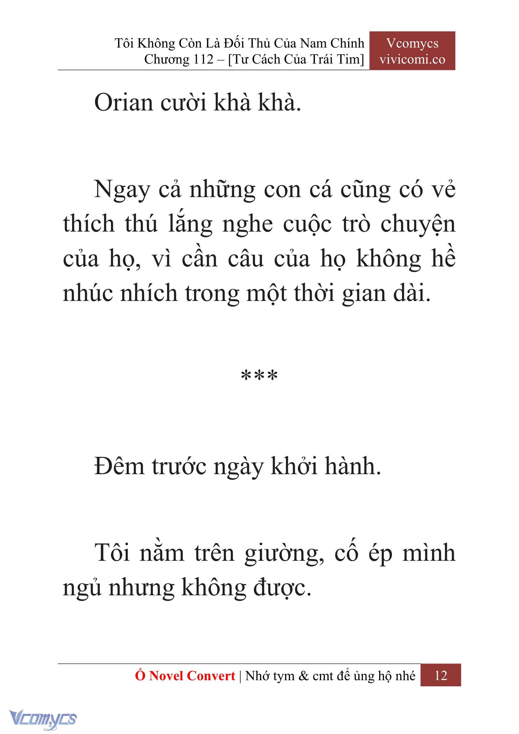 [Novel] Tôi Không Còn Là Đối Thủ Của Nam Chính Chapter  112 - 14