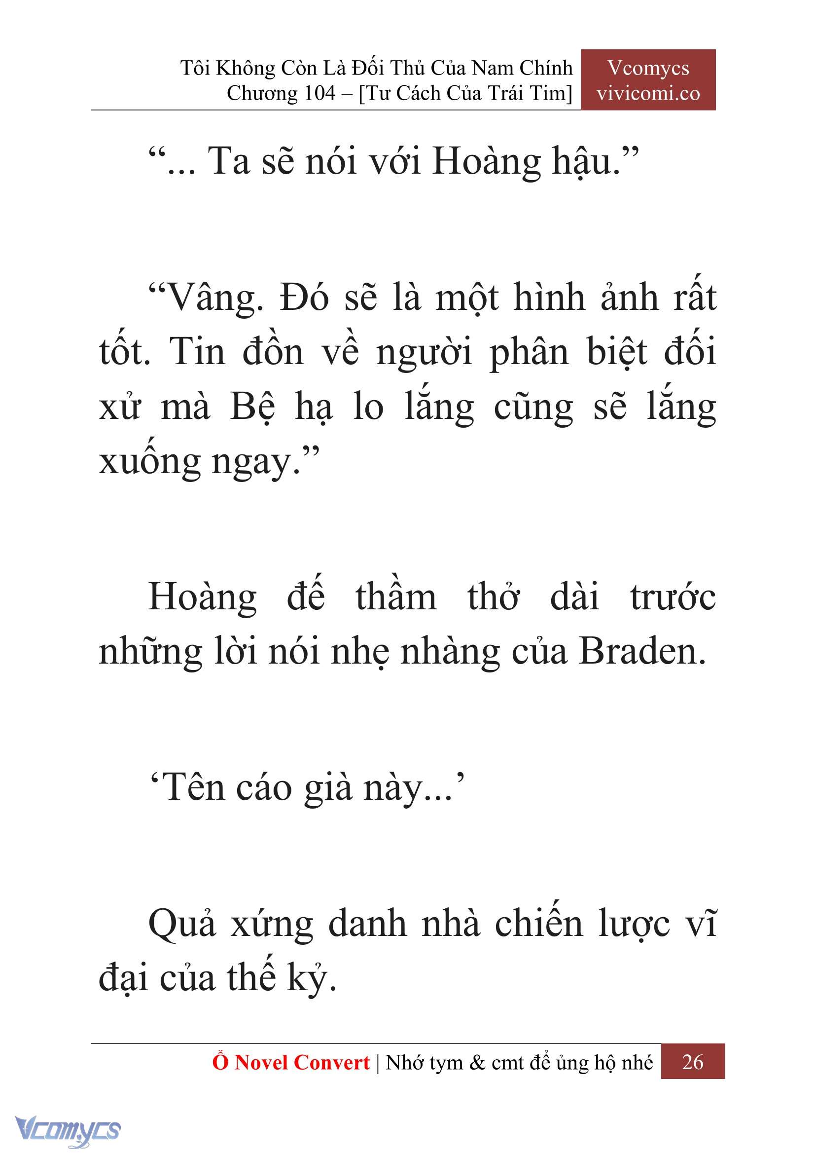 [Novel] Tôi Không Còn Là Đối Thủ Của Nam Chính Chapter  104 - 28