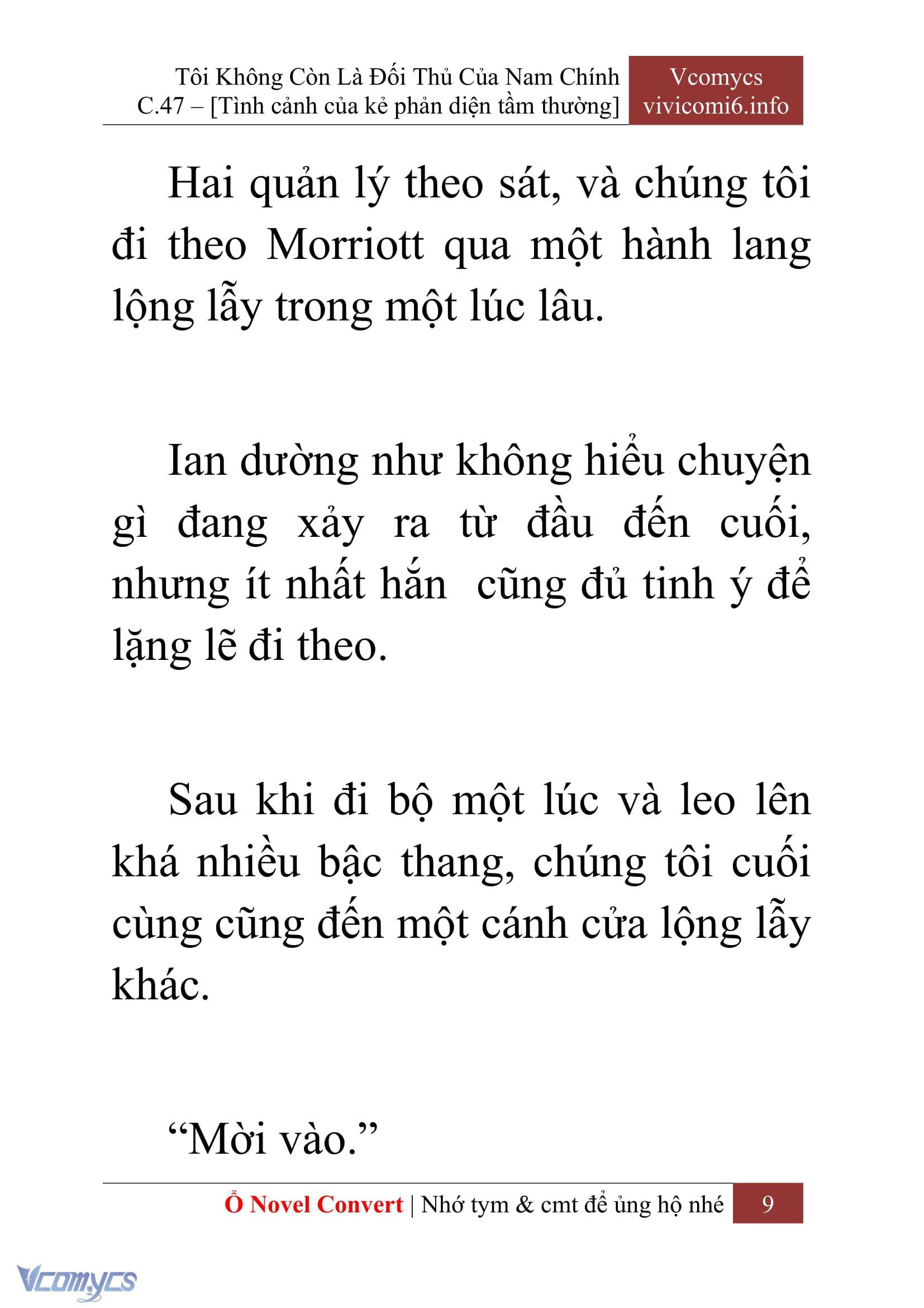 [Novel] Tôi Không Còn Là Đối Thủ Của Nam Chính Chapter  47 - 11