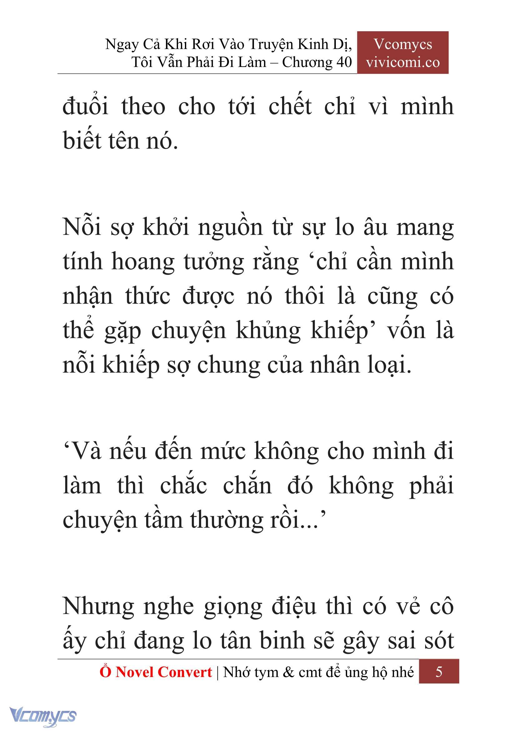 [Novel] Ngay Cả Khi Rơi Vào Truyện Kinh Dị, Tôi Vẫn Phải Đi Làm Chapter  40 - 7
