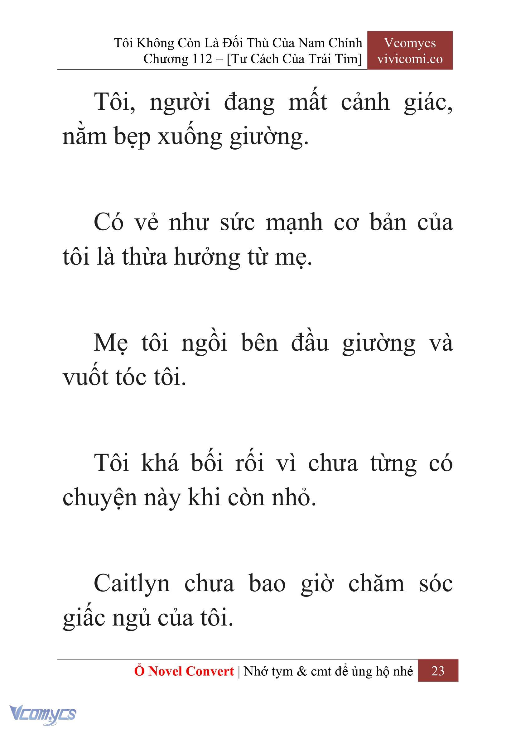 [Novel] Tôi Không Còn Là Đối Thủ Của Nam Chính Chapter  112 - 25