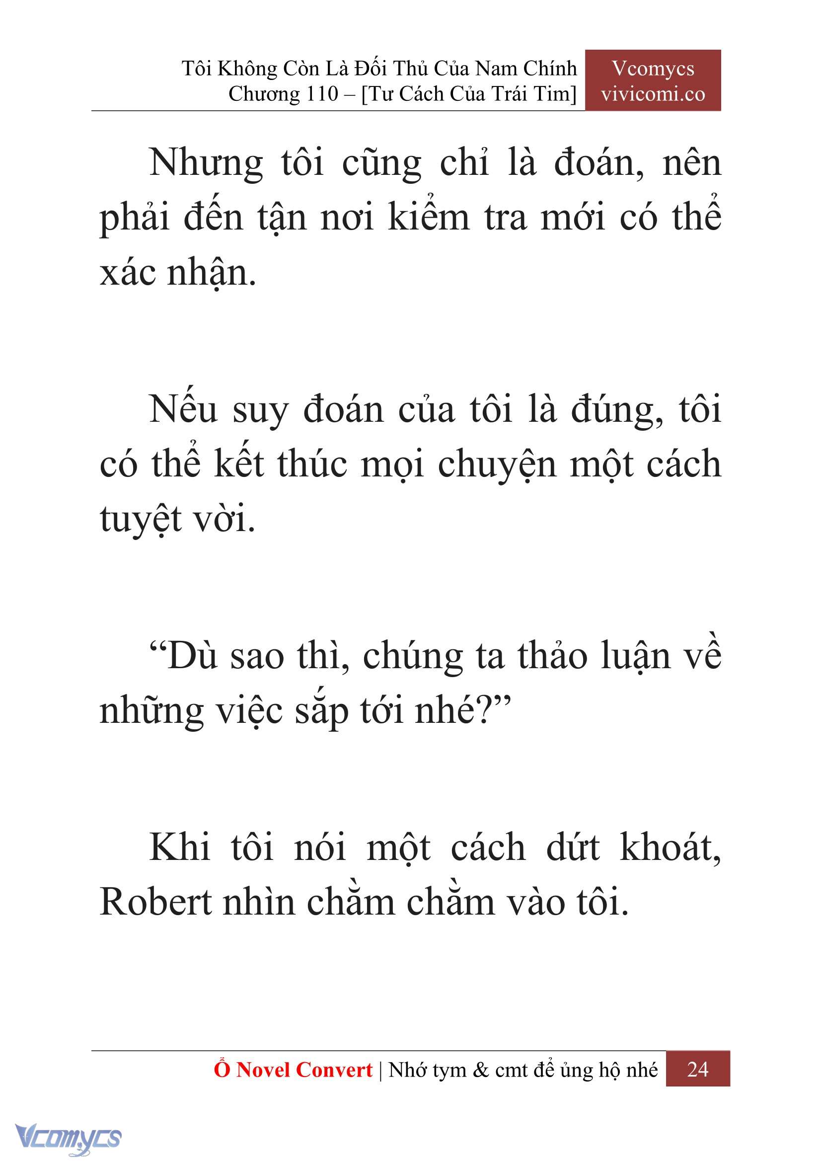[Novel] Tôi Không Còn Là Đối Thủ Của Nam Chính Chapter  110 - 26