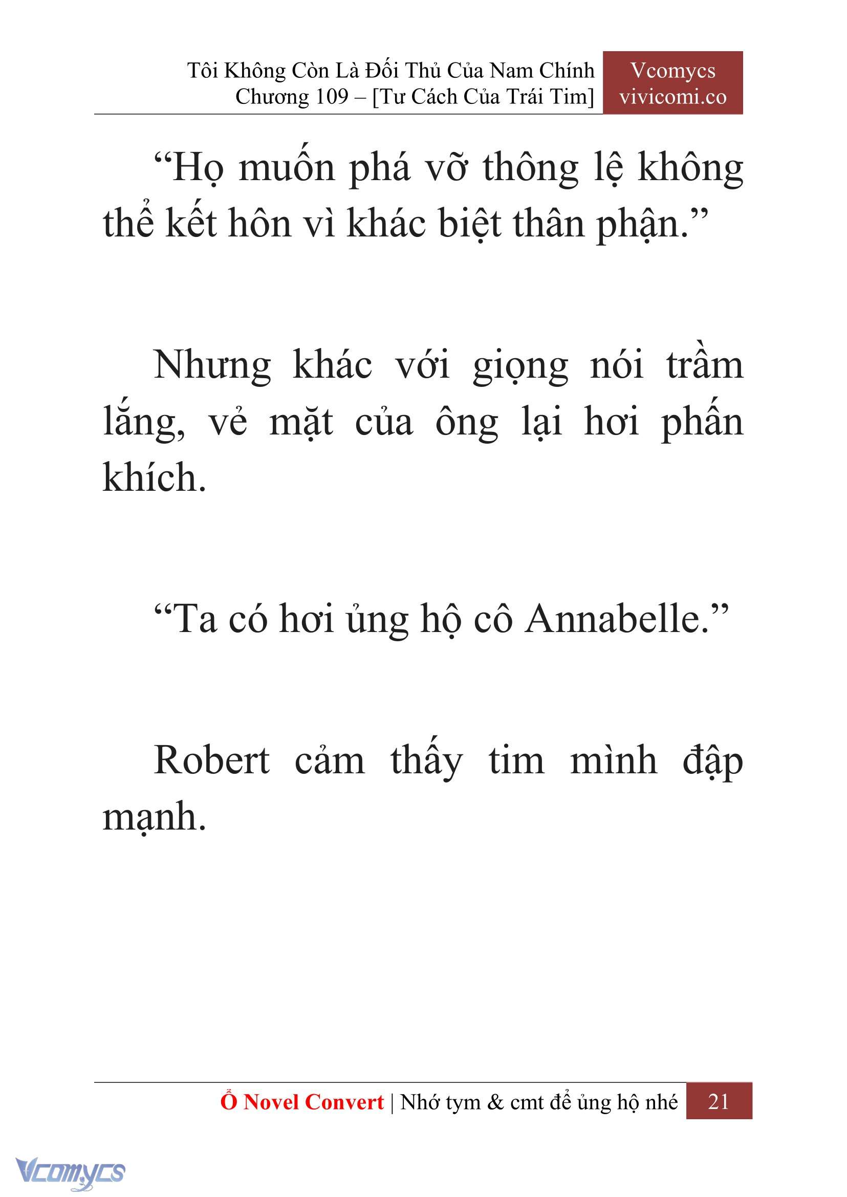[Novel] Tôi Không Còn Là Đối Thủ Của Nam Chính Chapter  109 - 23