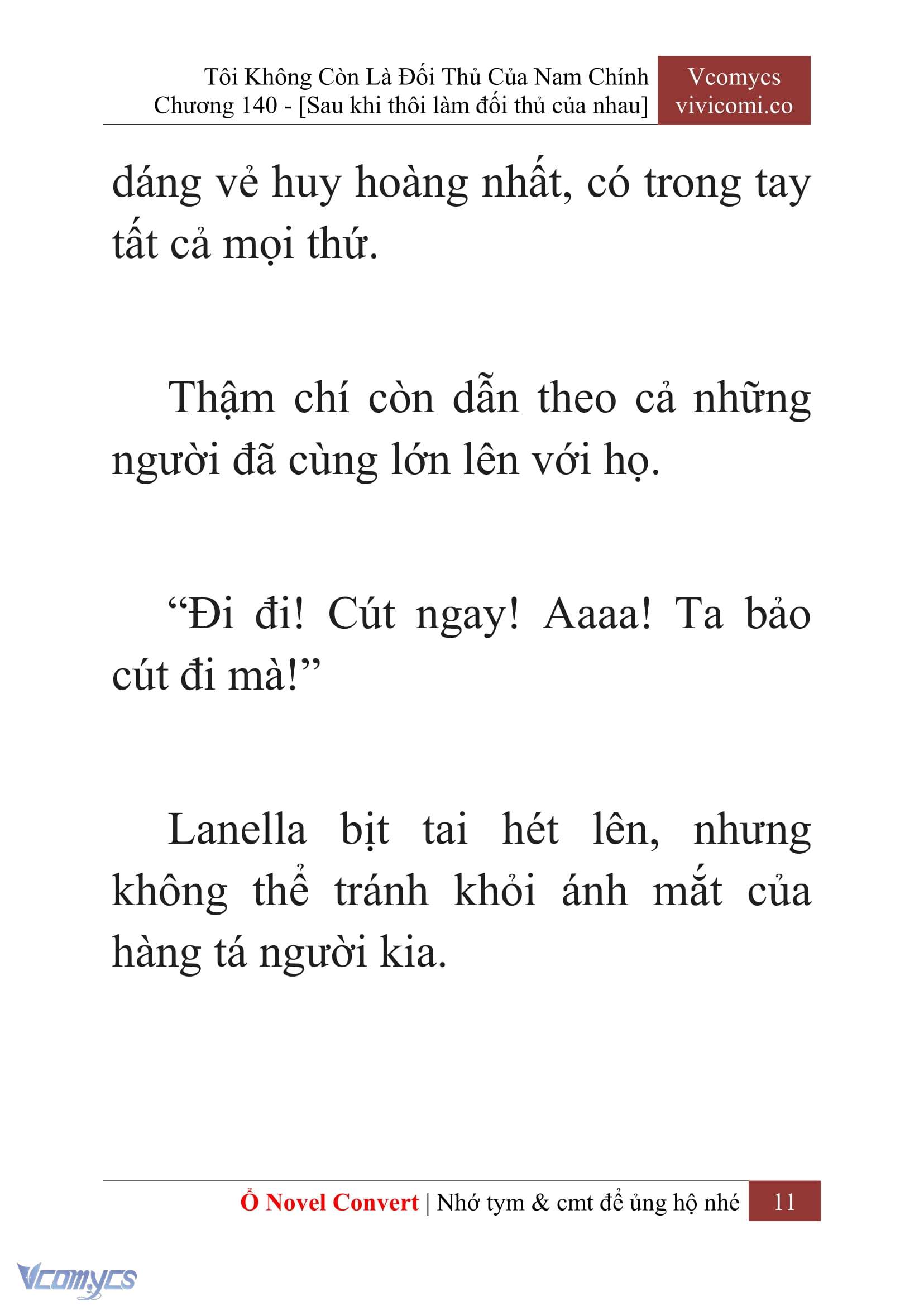 [Novel] Tôi Không Còn Là Đối Thủ Của Nam Chính Chapter  140 - 13