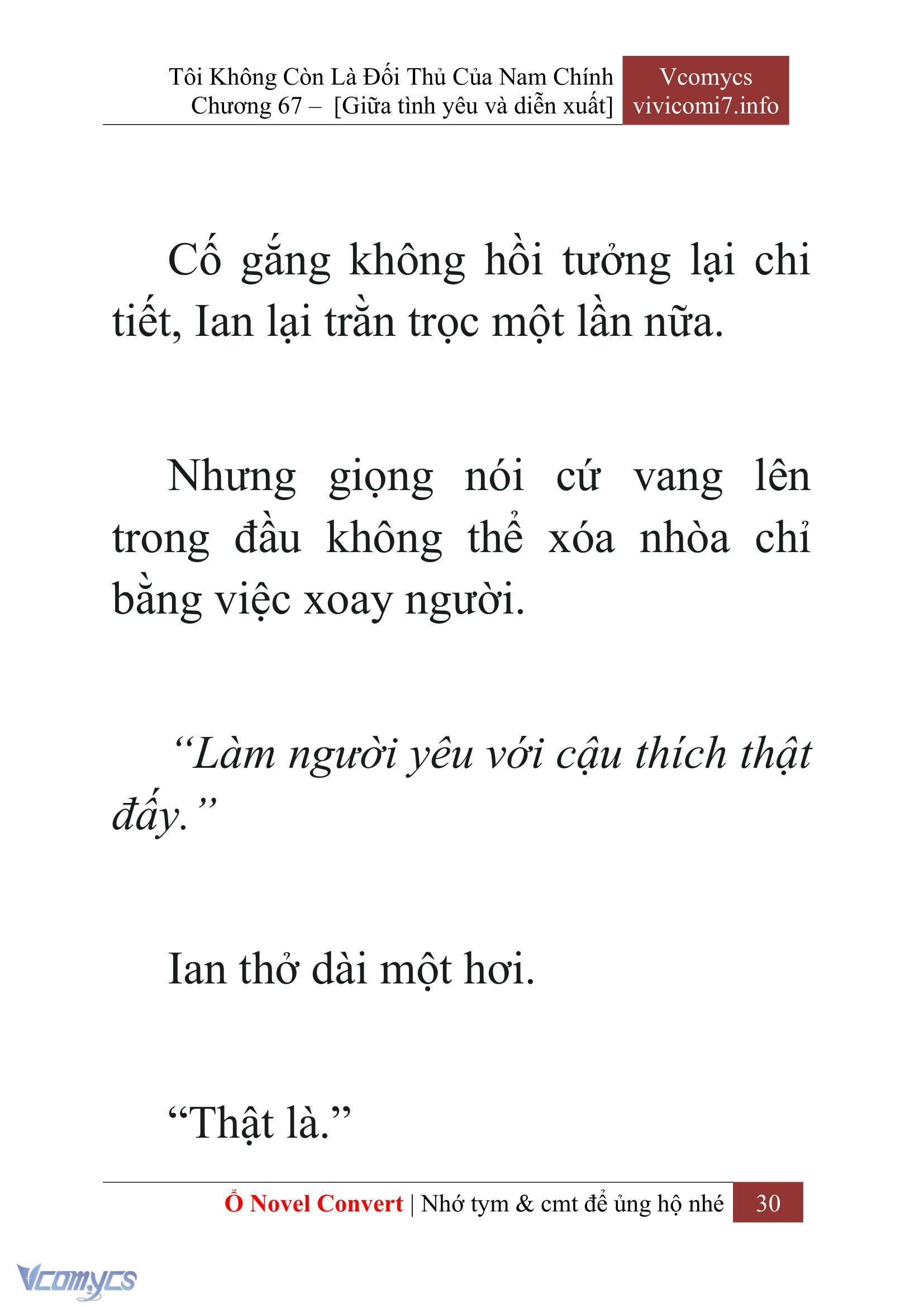 [Novel] Tôi Không Còn Là Đối Thủ Của Nam Chính Chapter  67 - 32
