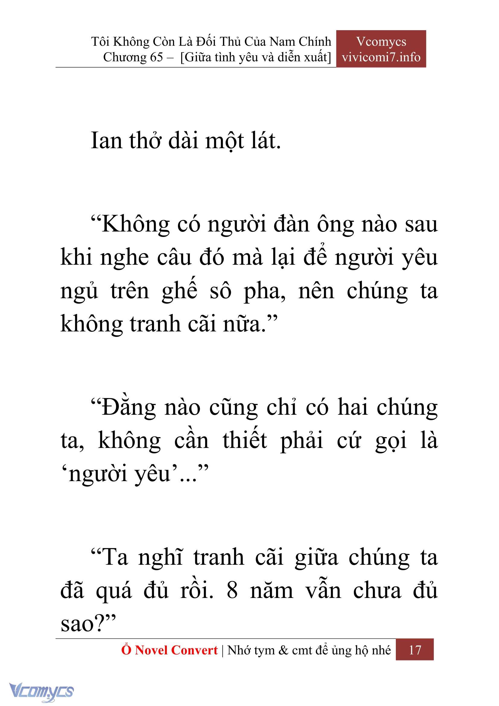 [Novel] Tôi Không Còn Là Đối Thủ Của Nam Chính Chapter  65 - 19