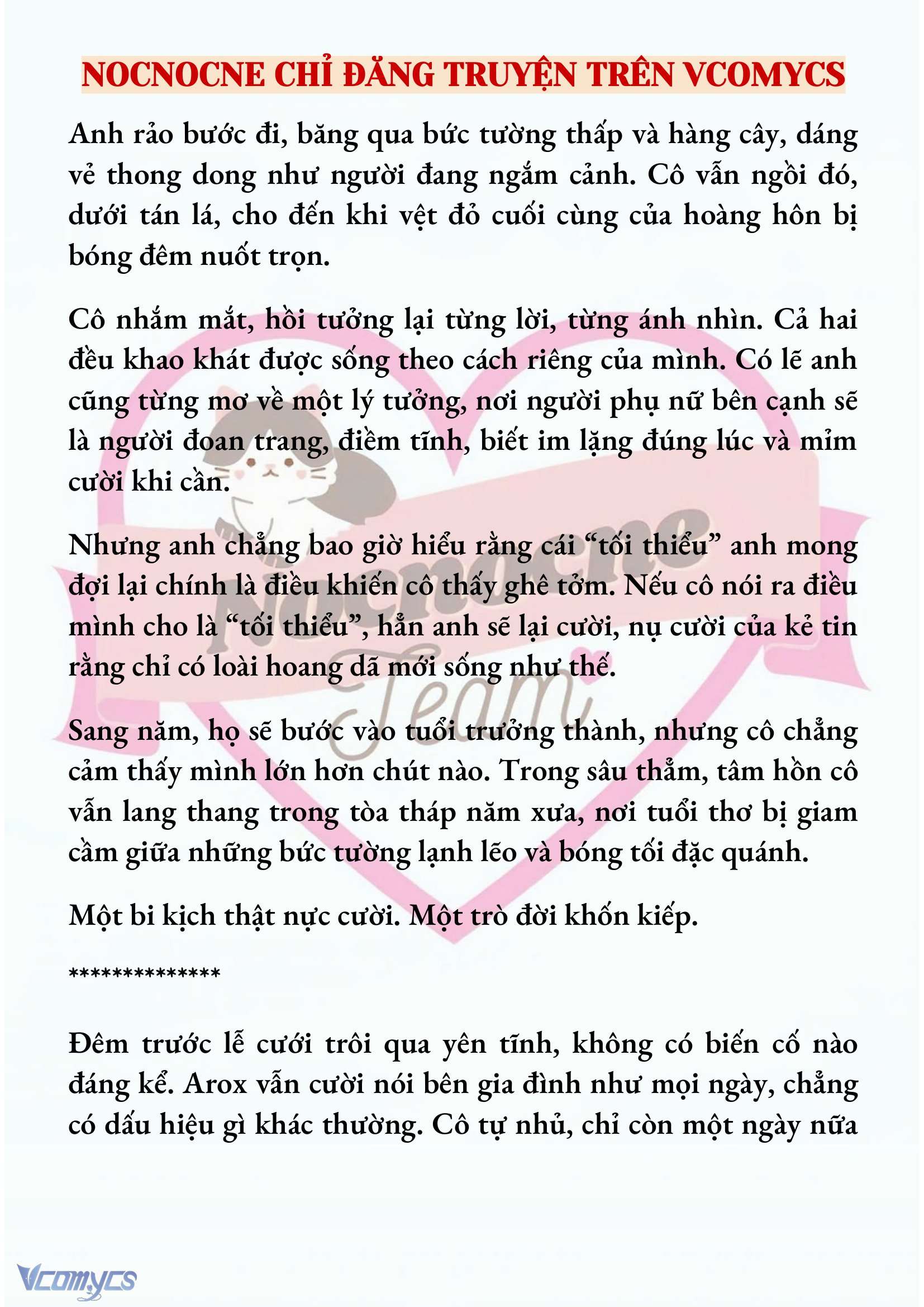 [NOVEL] CÁ RỪNG KHÔN NGOAN Chapter  37 - 7