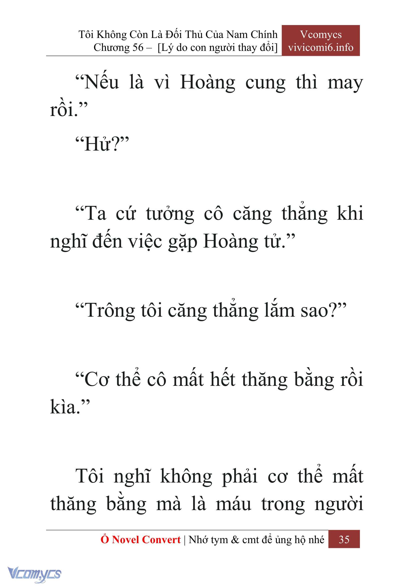 [Novel] Tôi Không Còn Là Đối Thủ Của Nam Chính Chapter  56 - 37