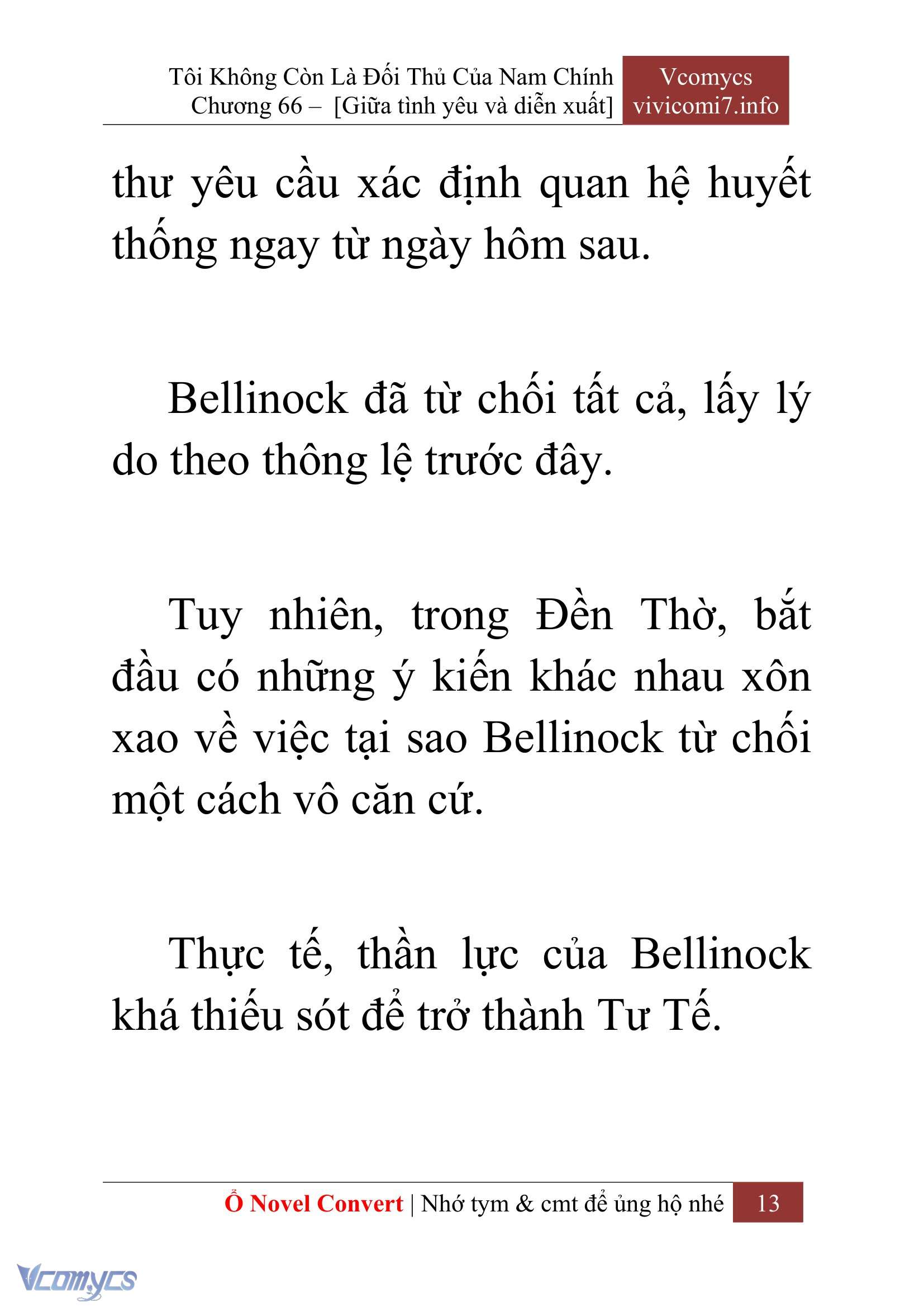 [Novel] Tôi Không Còn Là Đối Thủ Của Nam Chính Chapter  66 - 15