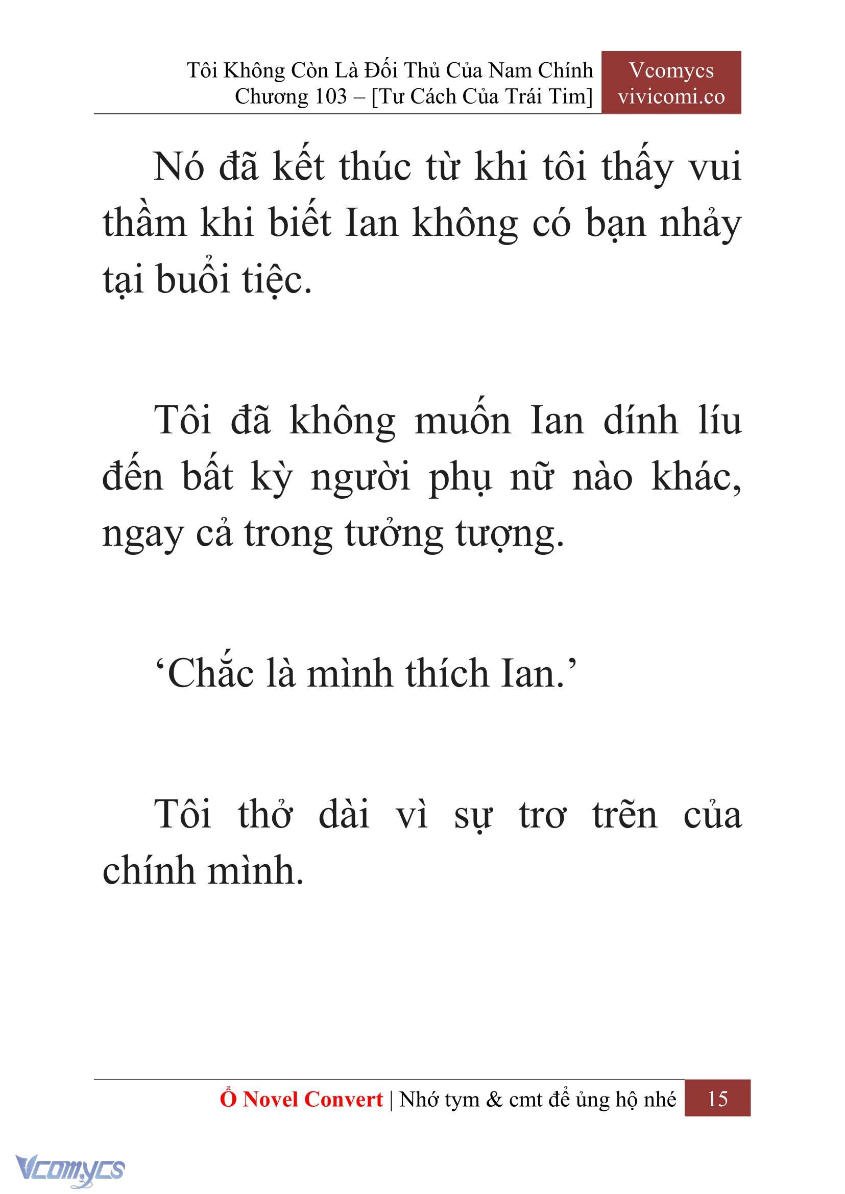 [Novel] Tôi Không Còn Là Đối Thủ Của Nam Chính Chapter  103 - 17