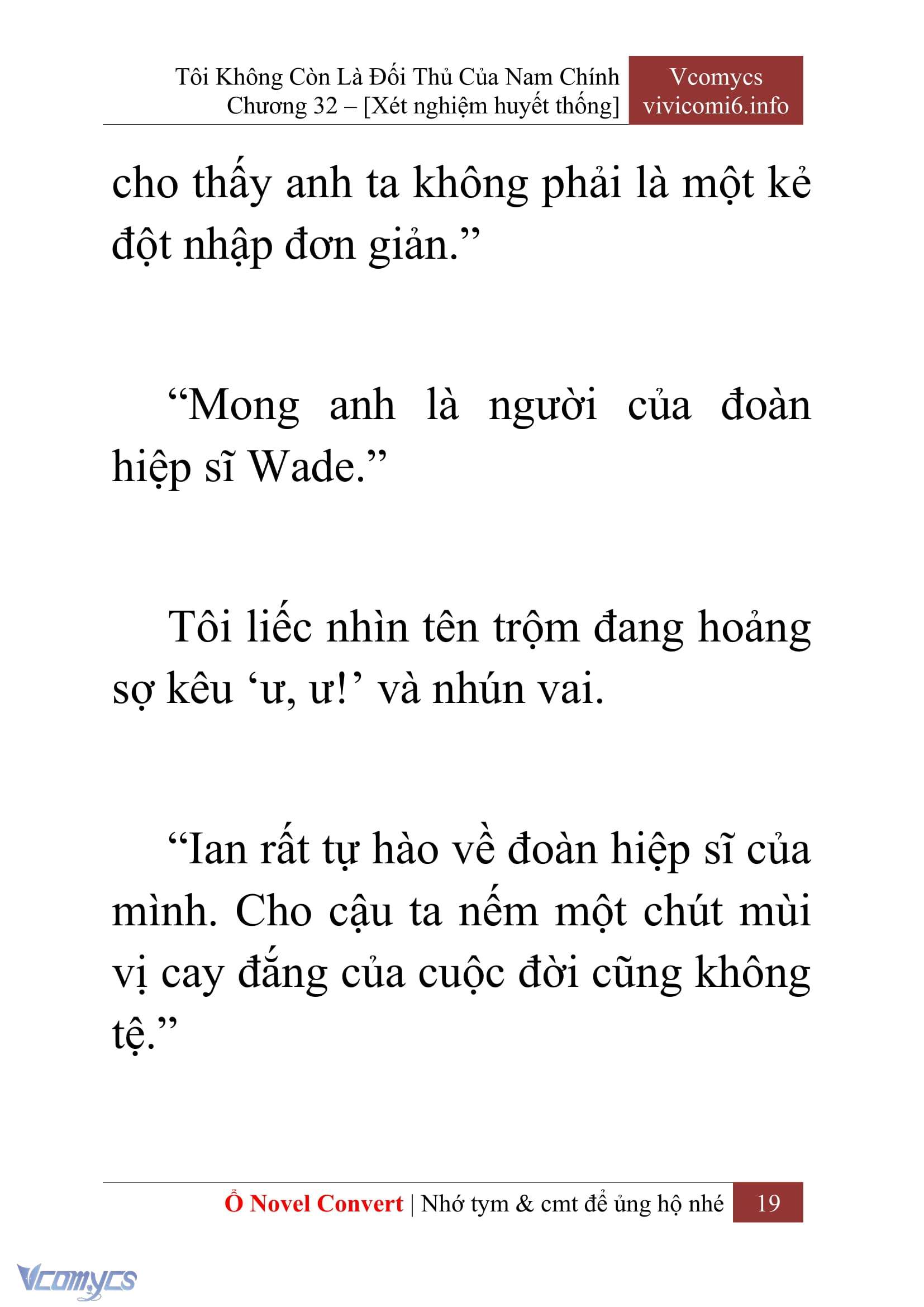 [Novel] Tôi Không Còn Là Đối Thủ Của Nam Chính Chapter  32 - 21