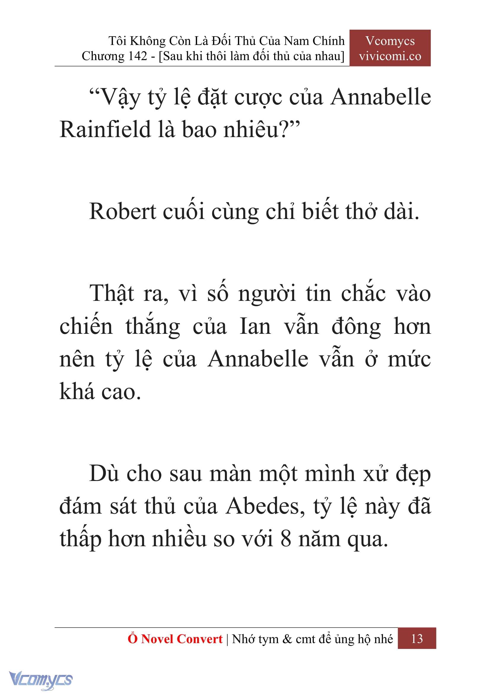 [Novel] Tôi Không Còn Là Đối Thủ Của Nam Chính Chapter  142 - 15