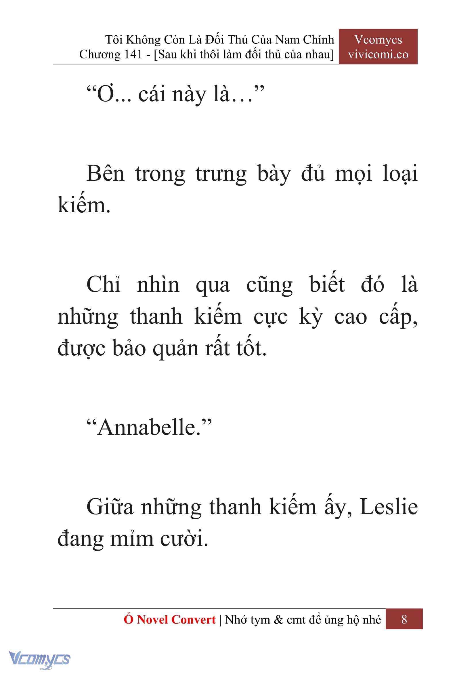 [Novel] Tôi Không Còn Là Đối Thủ Của Nam Chính Chapter  141 - 10