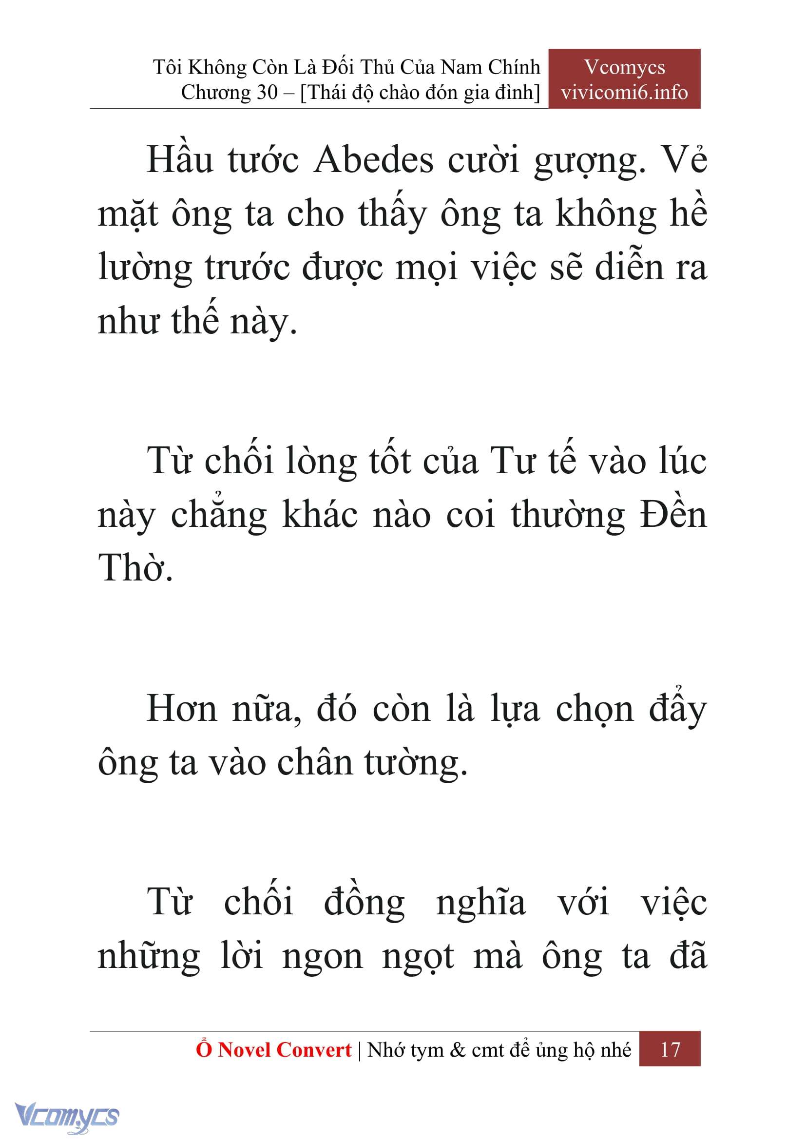 [Novel] Tôi Không Còn Là Đối Thủ Của Nam Chính Chapter  30 - 19