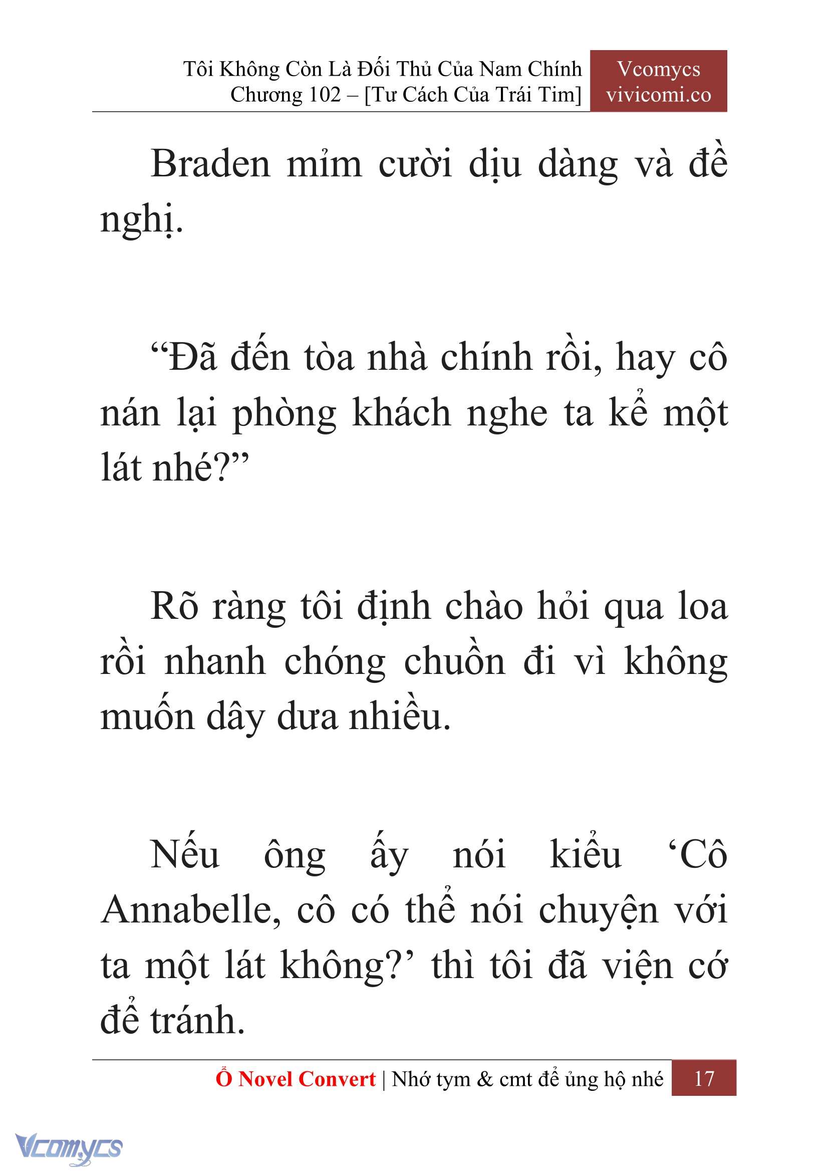 [Novel] Tôi Không Còn Là Đối Thủ Của Nam Chính Chapter  102 - 19