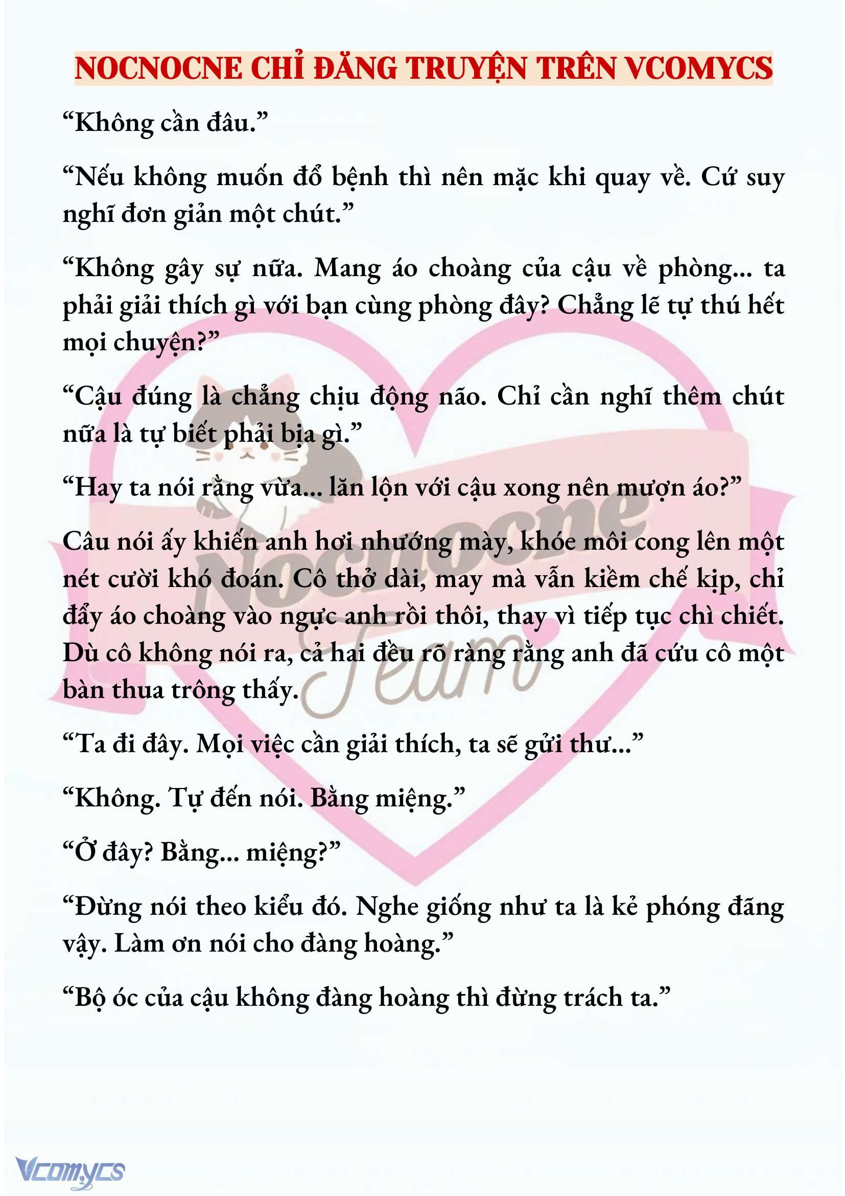 [NOVEL] CÁ RỪNG KHÔN NGOAN Chapter  62 - 6