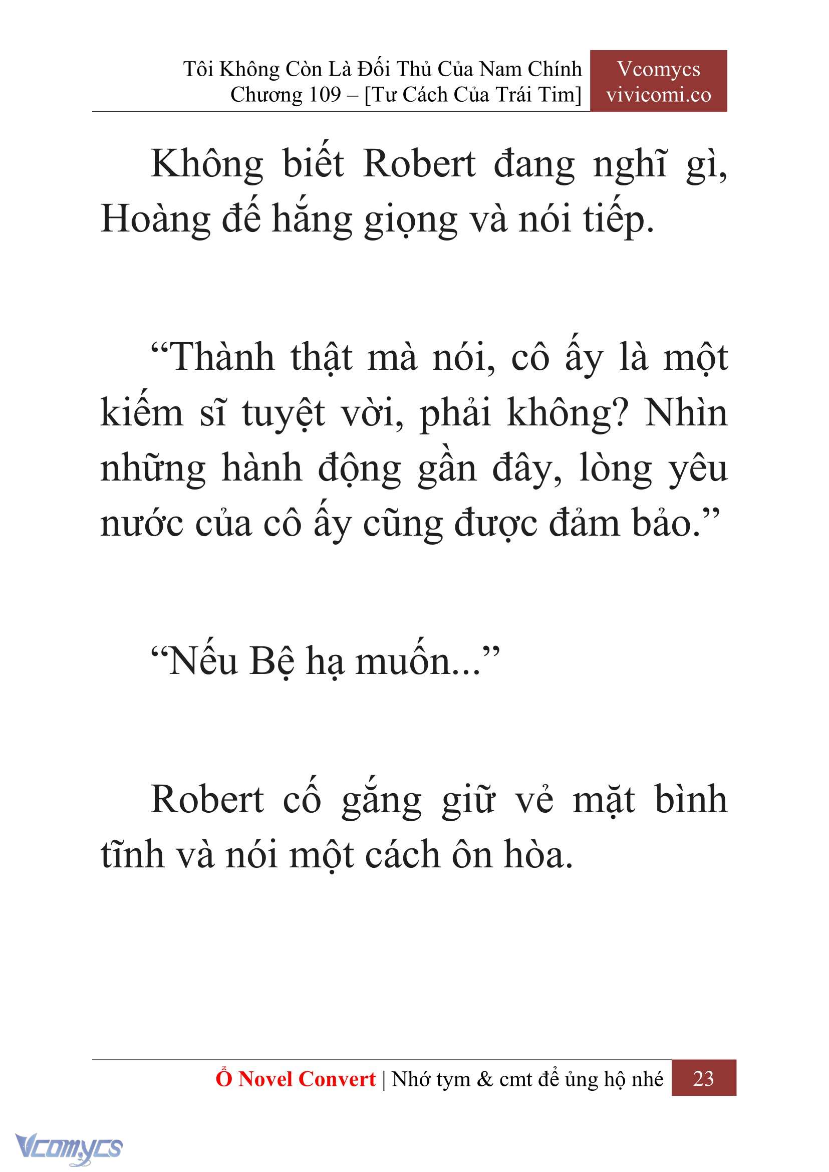 [Novel] Tôi Không Còn Là Đối Thủ Của Nam Chính Chapter  109 - 25