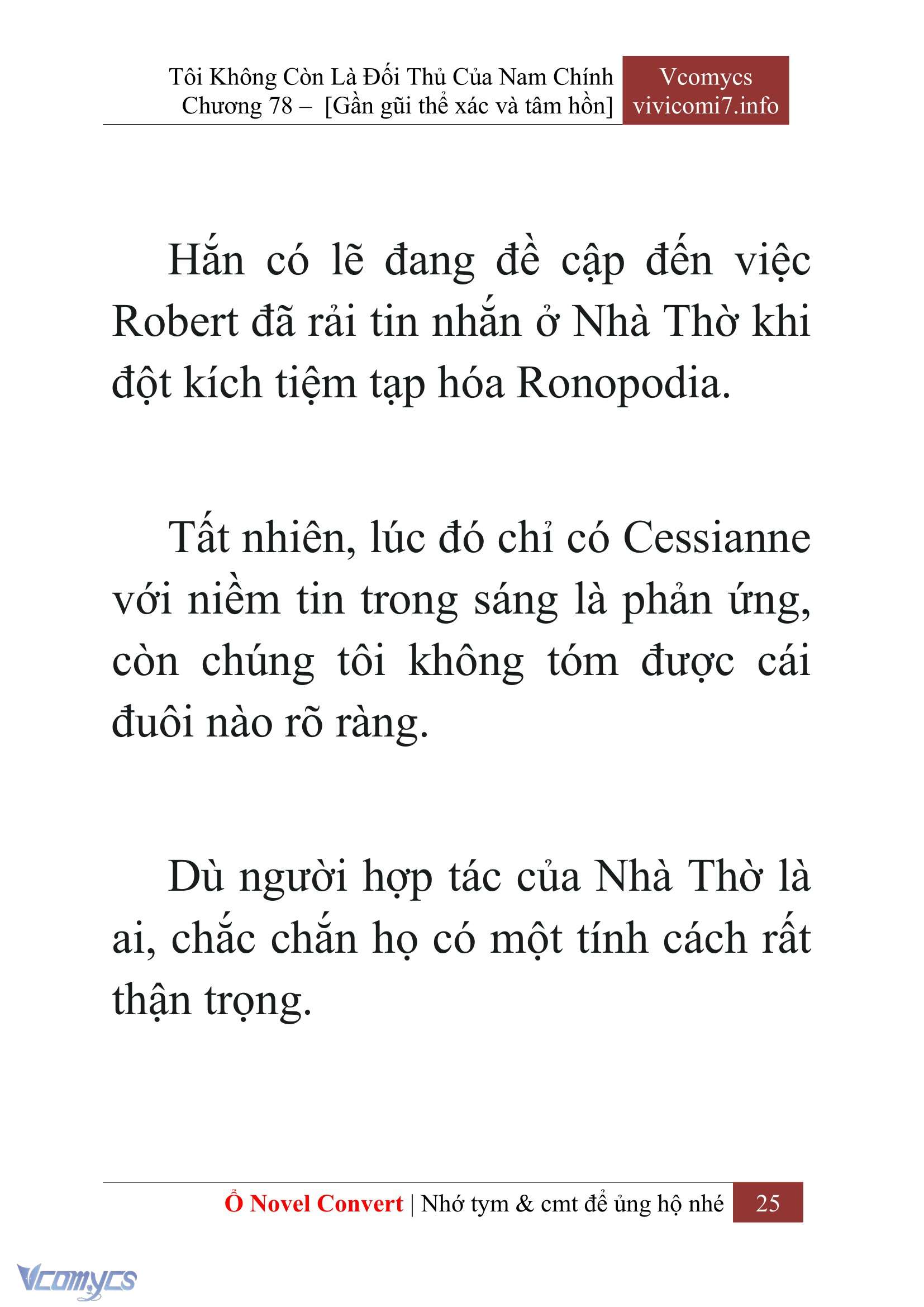 [Novel] Tôi Không Còn Là Đối Thủ Của Nam Chính Chapter  78 - 27