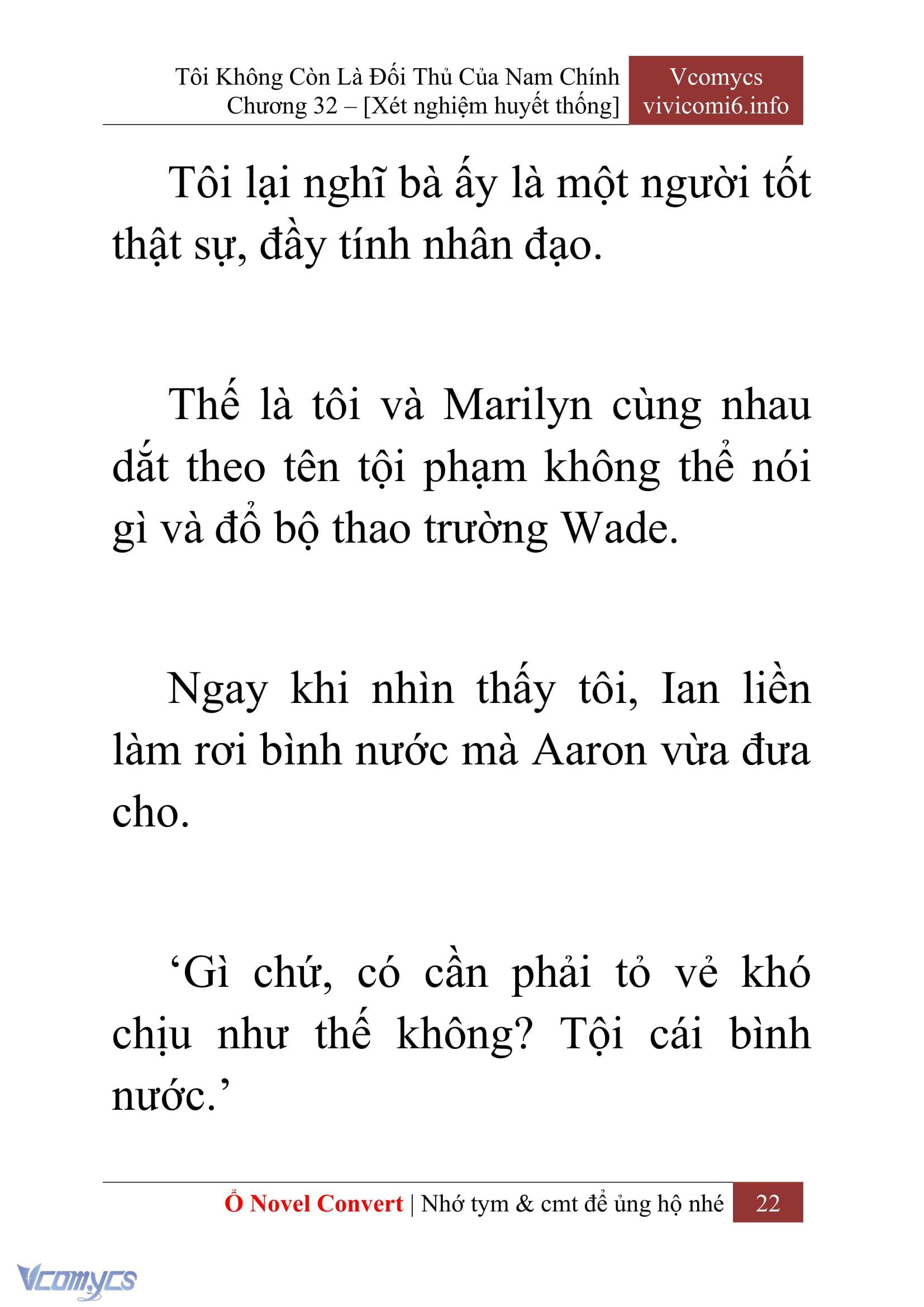 [Novel] Tôi Không Còn Là Đối Thủ Của Nam Chính Chapter  32 - 24