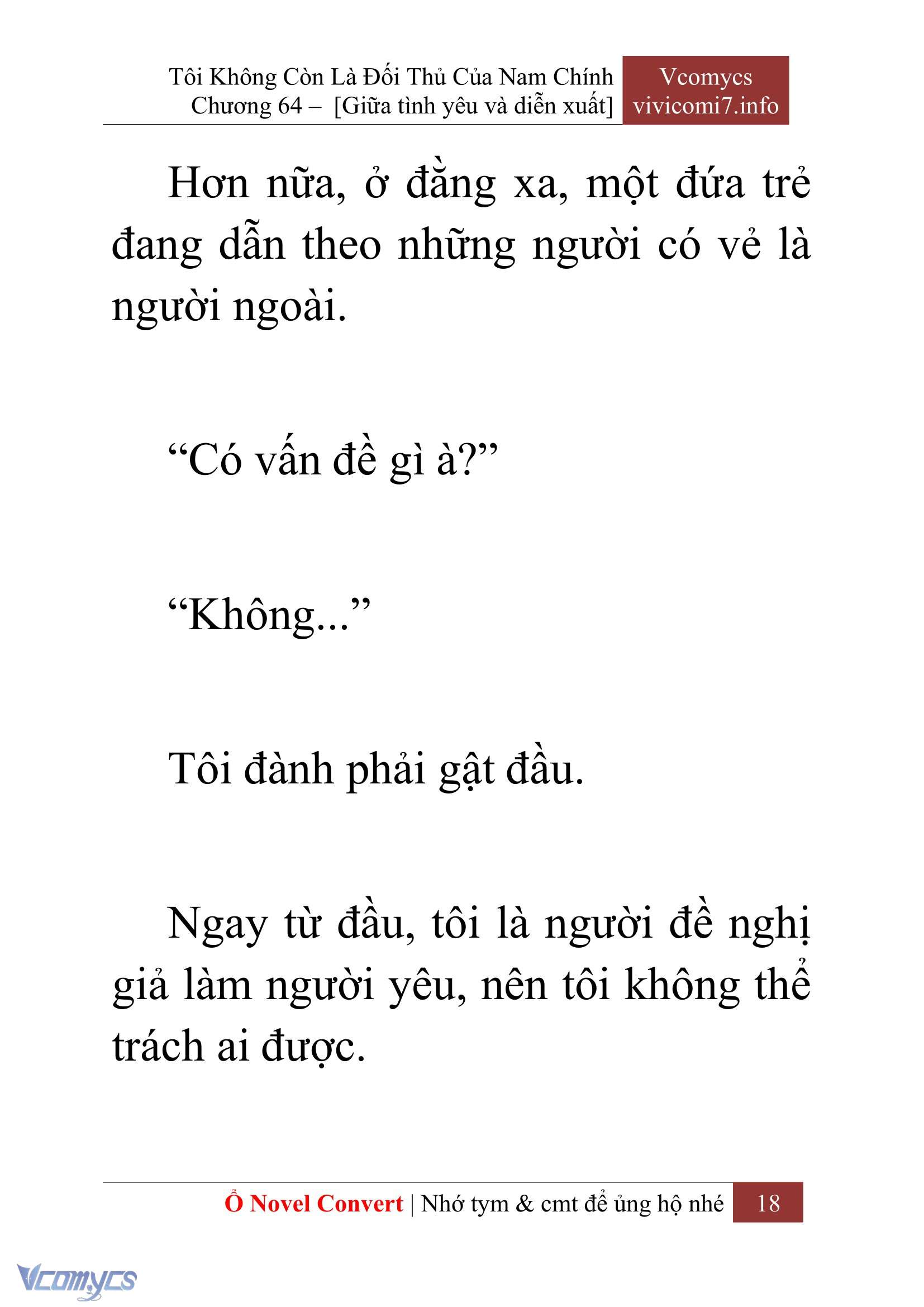 [Novel] Tôi Không Còn Là Đối Thủ Của Nam Chính Chapter  64 - 20