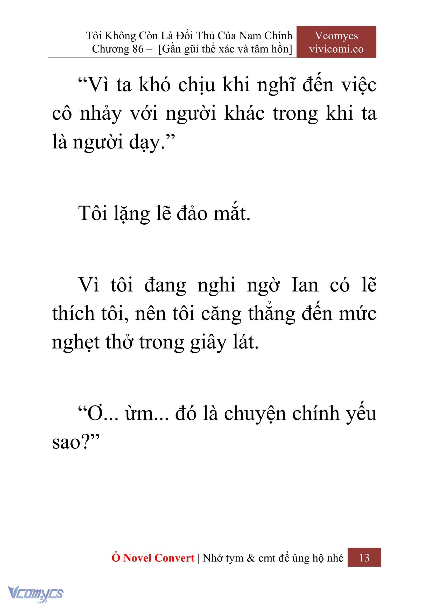 [Novel] Tôi Không Còn Là Đối Thủ Của Nam Chính Chapter  86 - 15
