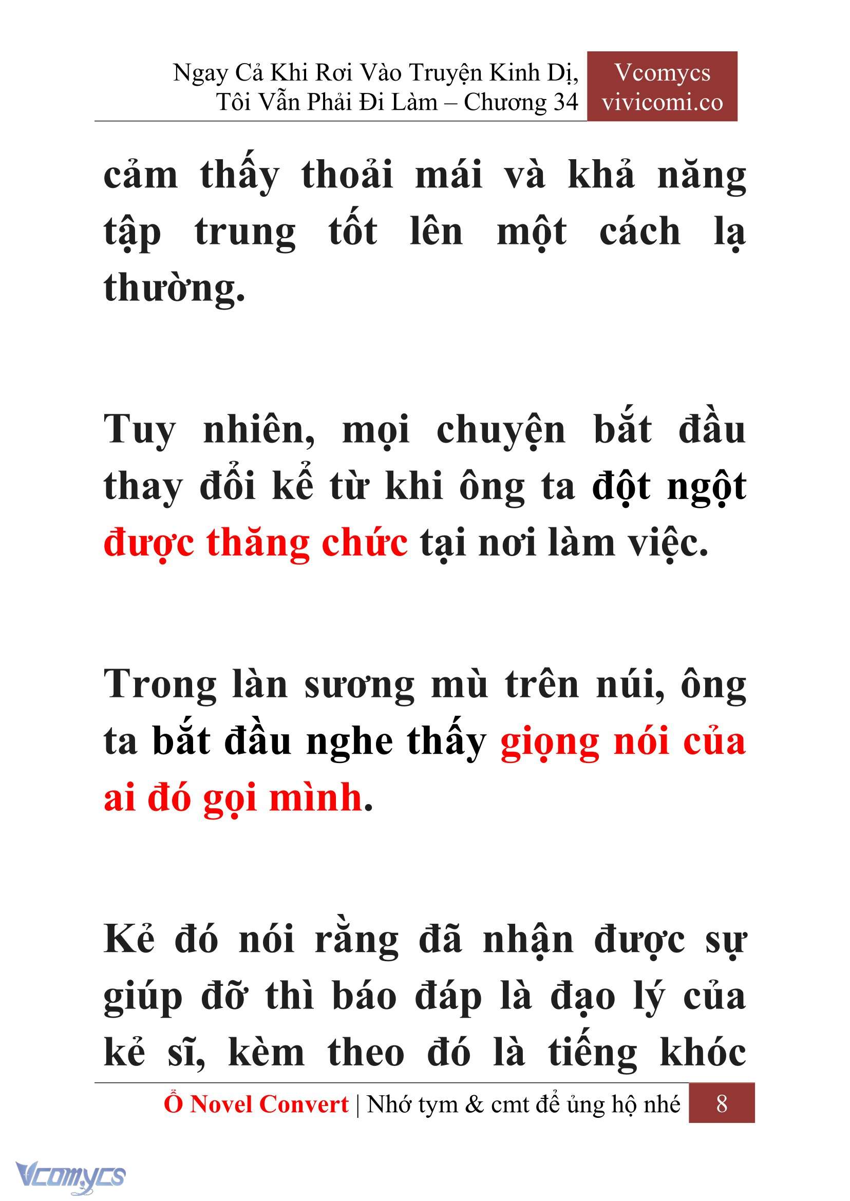 [Novel] Ngay Cả Khi Rơi Vào Truyện Kinh Dị, Tôi Vẫn Phải Đi Làm Chapter  34 - 10