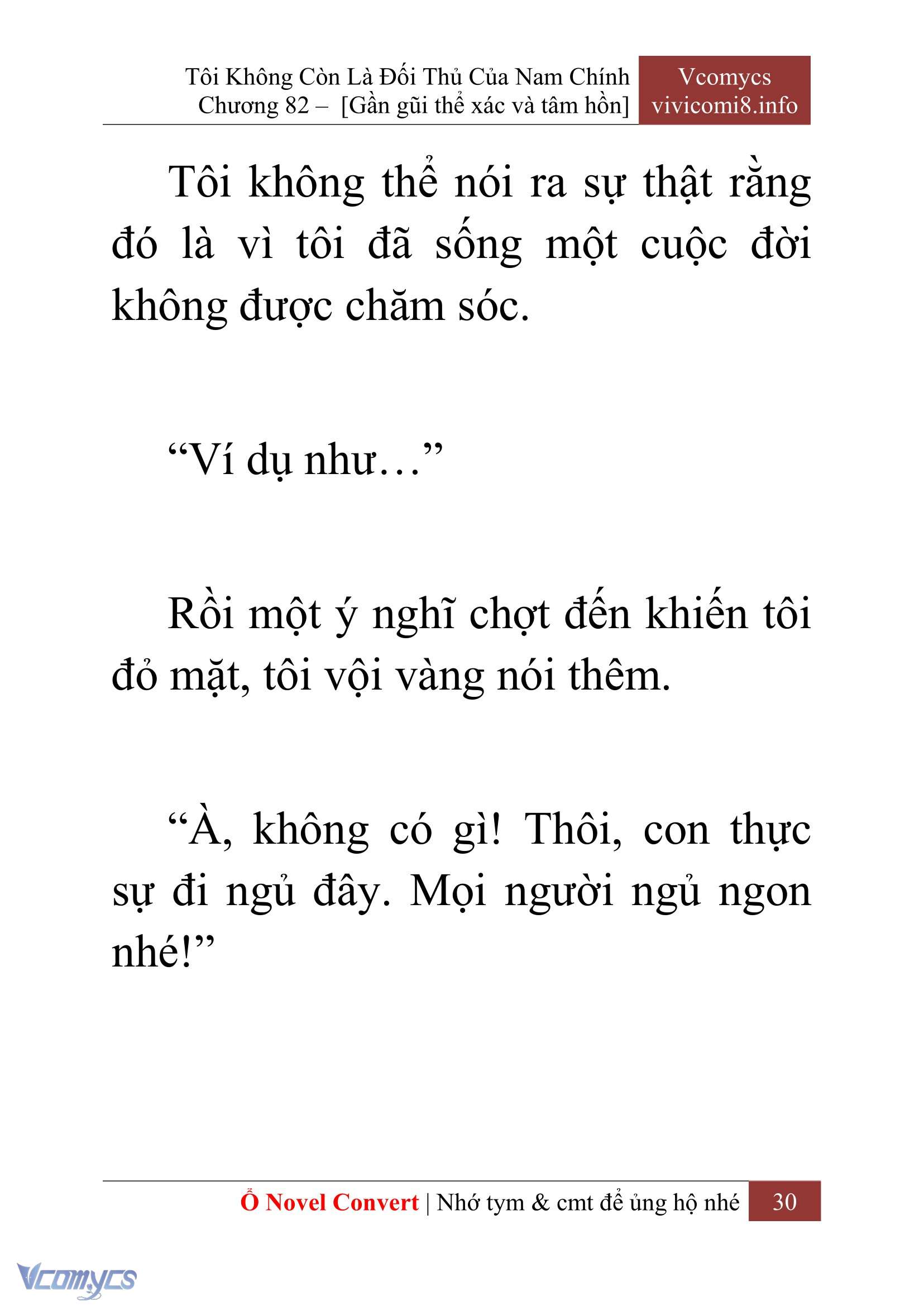 [Novel] Tôi Không Còn Là Đối Thủ Của Nam Chính Chapter  82 - 32