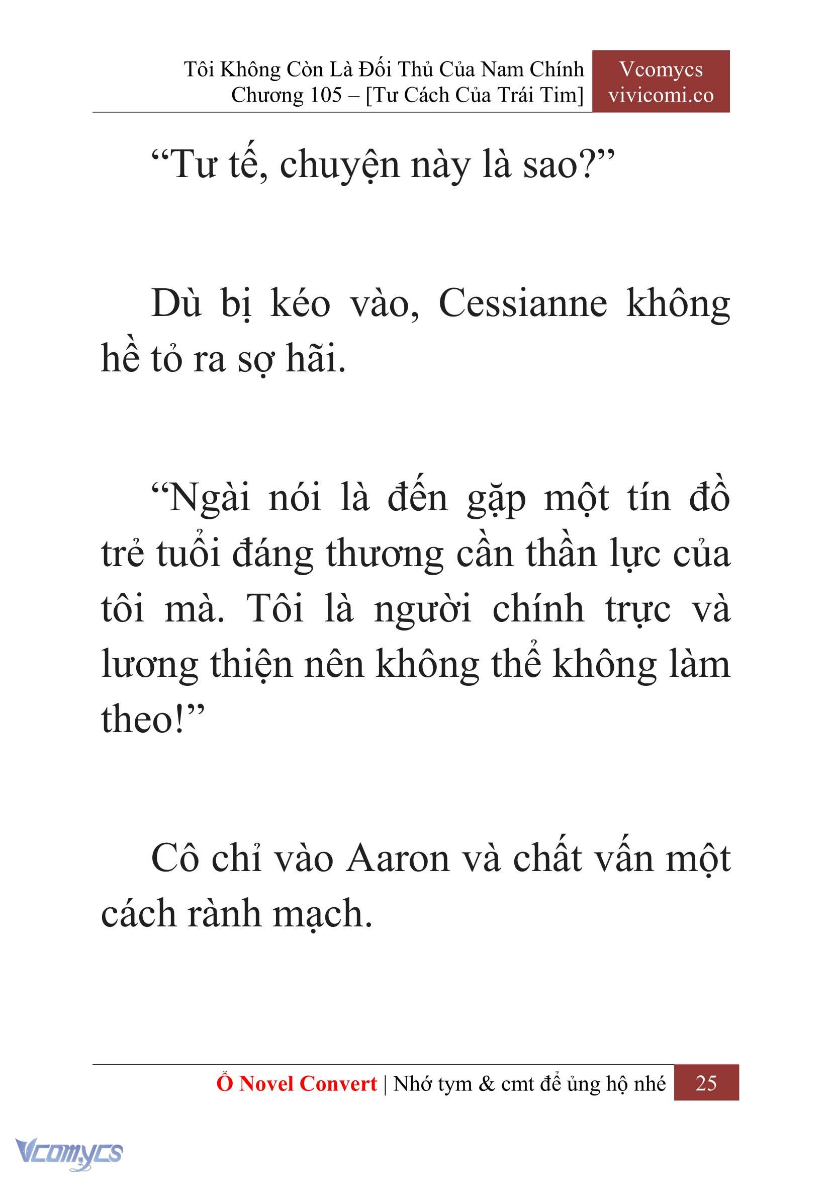 [Novel] Tôi Không Còn Là Đối Thủ Của Nam Chính Chapter  105 - 27