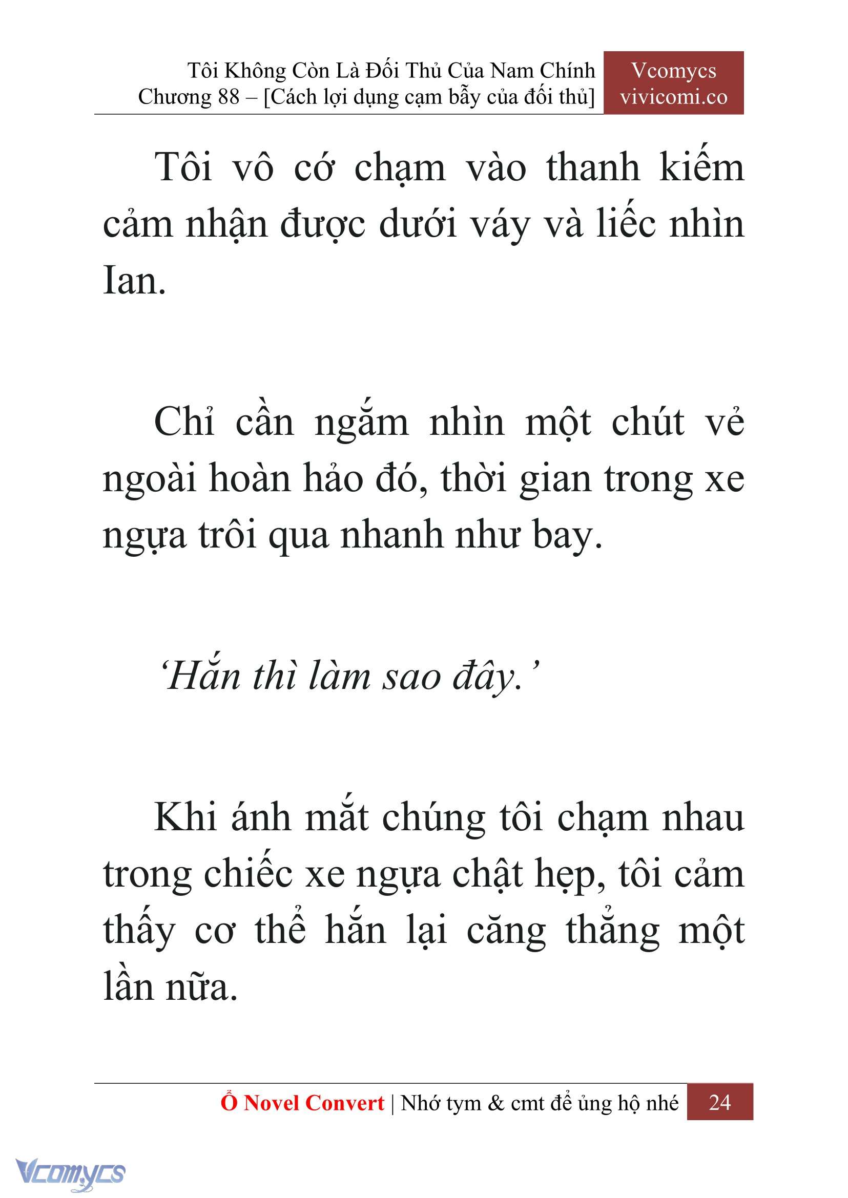 [Novel] Tôi Không Còn Là Đối Thủ Của Nam Chính Chapter  88 - 26