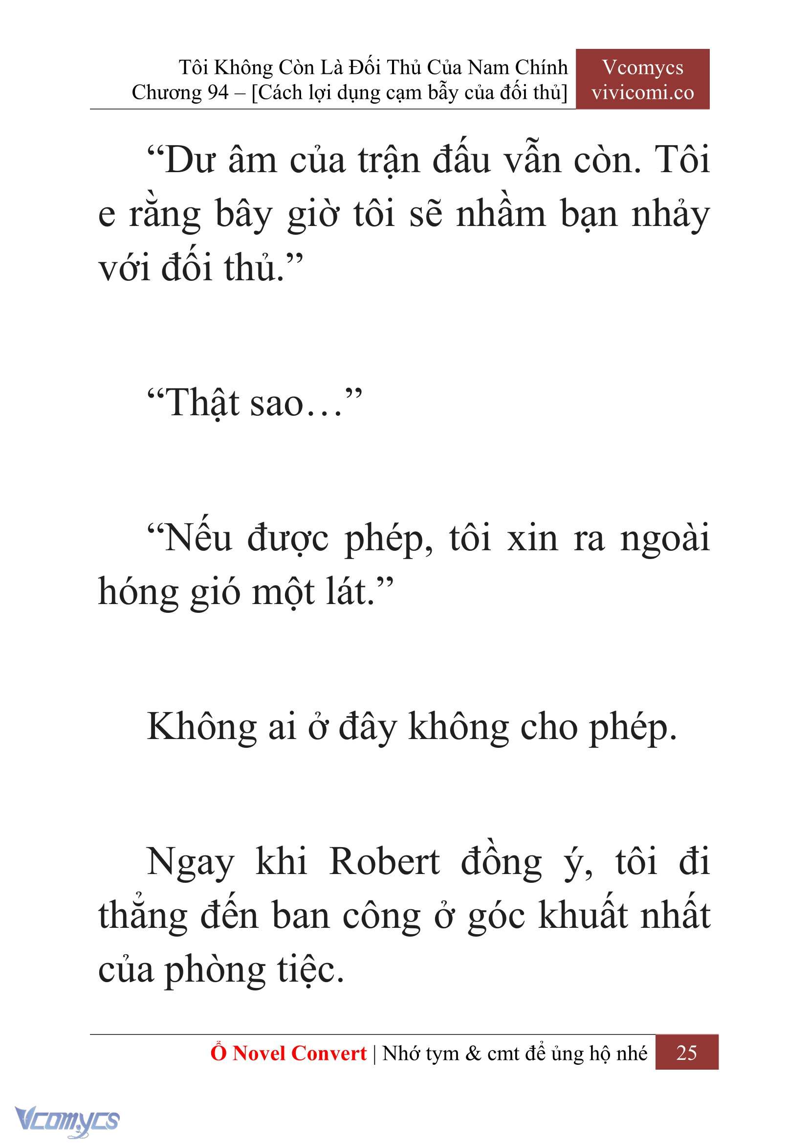 [Novel] Tôi Không Còn Là Đối Thủ Của Nam Chính Chapter  94 - 27