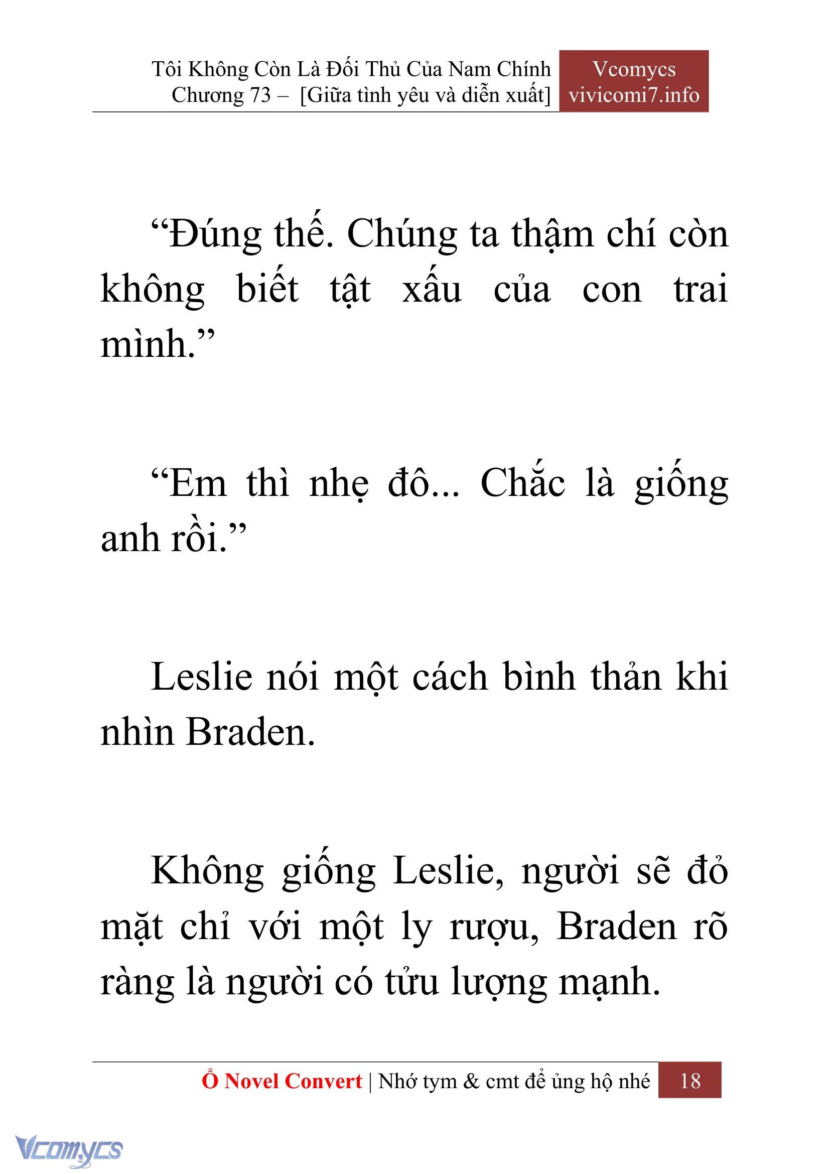 [Novel] Tôi Không Còn Là Đối Thủ Của Nam Chính Chapter  73 - 20