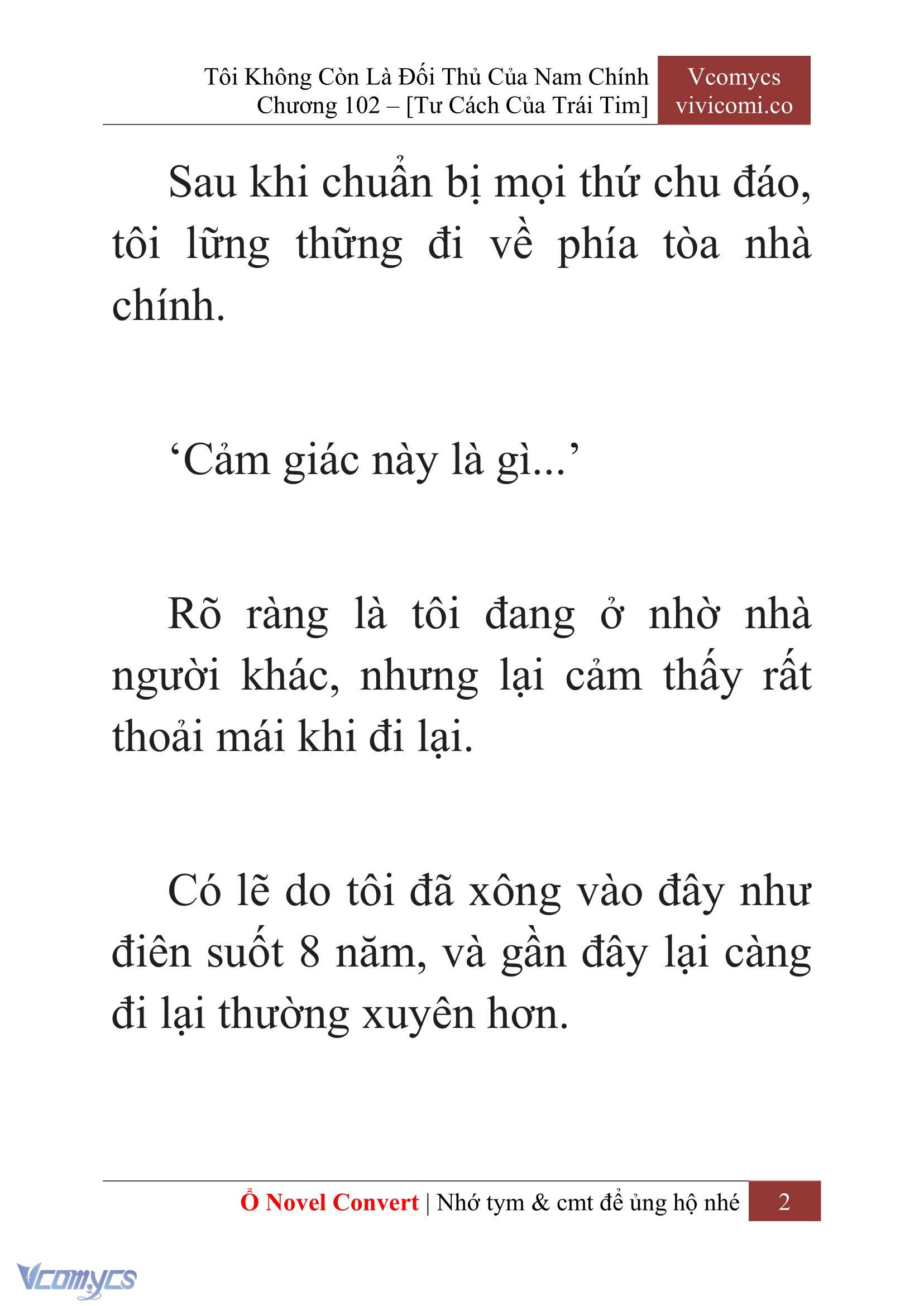 [Novel] Tôi Không Còn Là Đối Thủ Của Nam Chính Chapter  102 - 4
