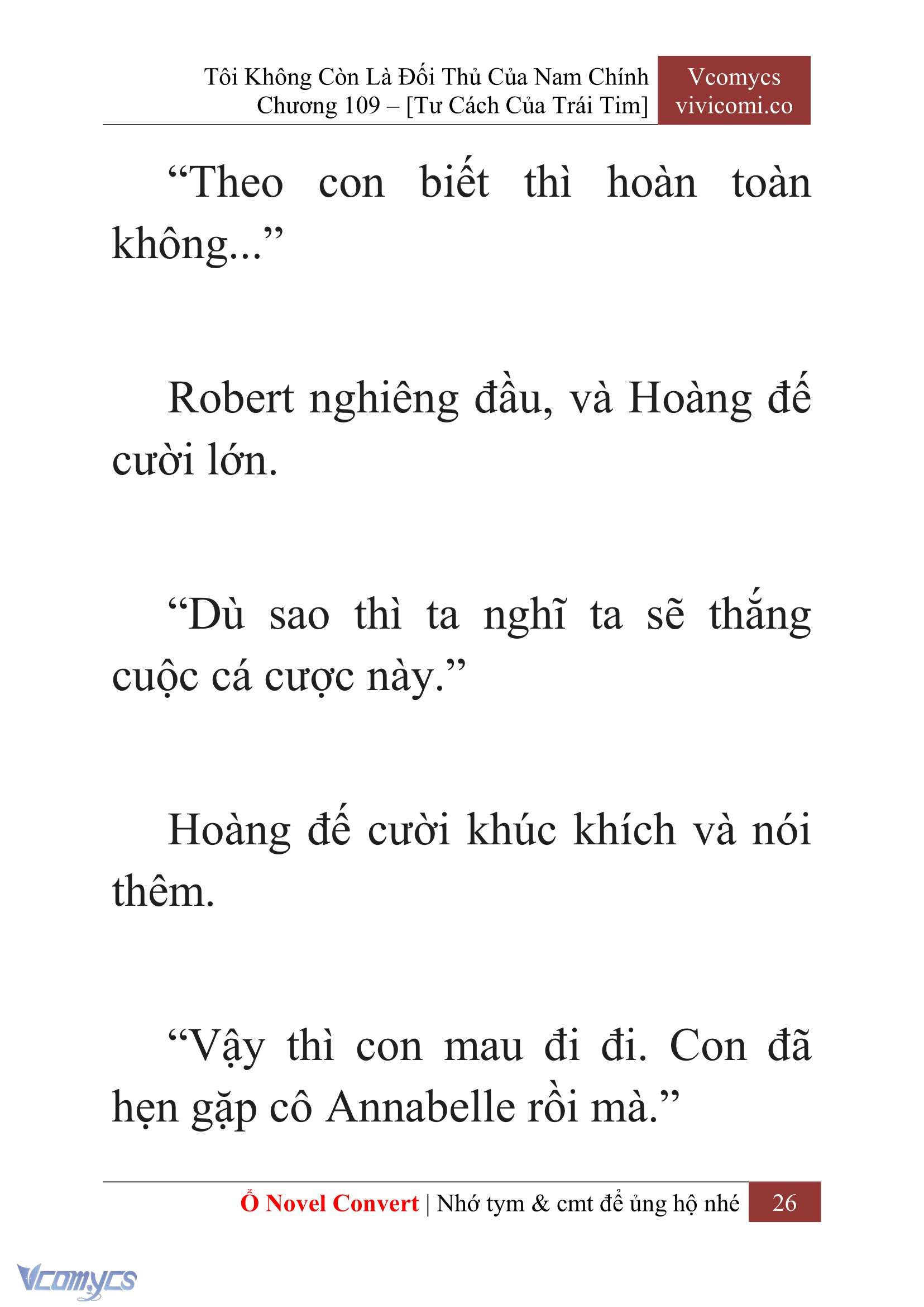 [Novel] Tôi Không Còn Là Đối Thủ Của Nam Chính Chapter  109 - 28