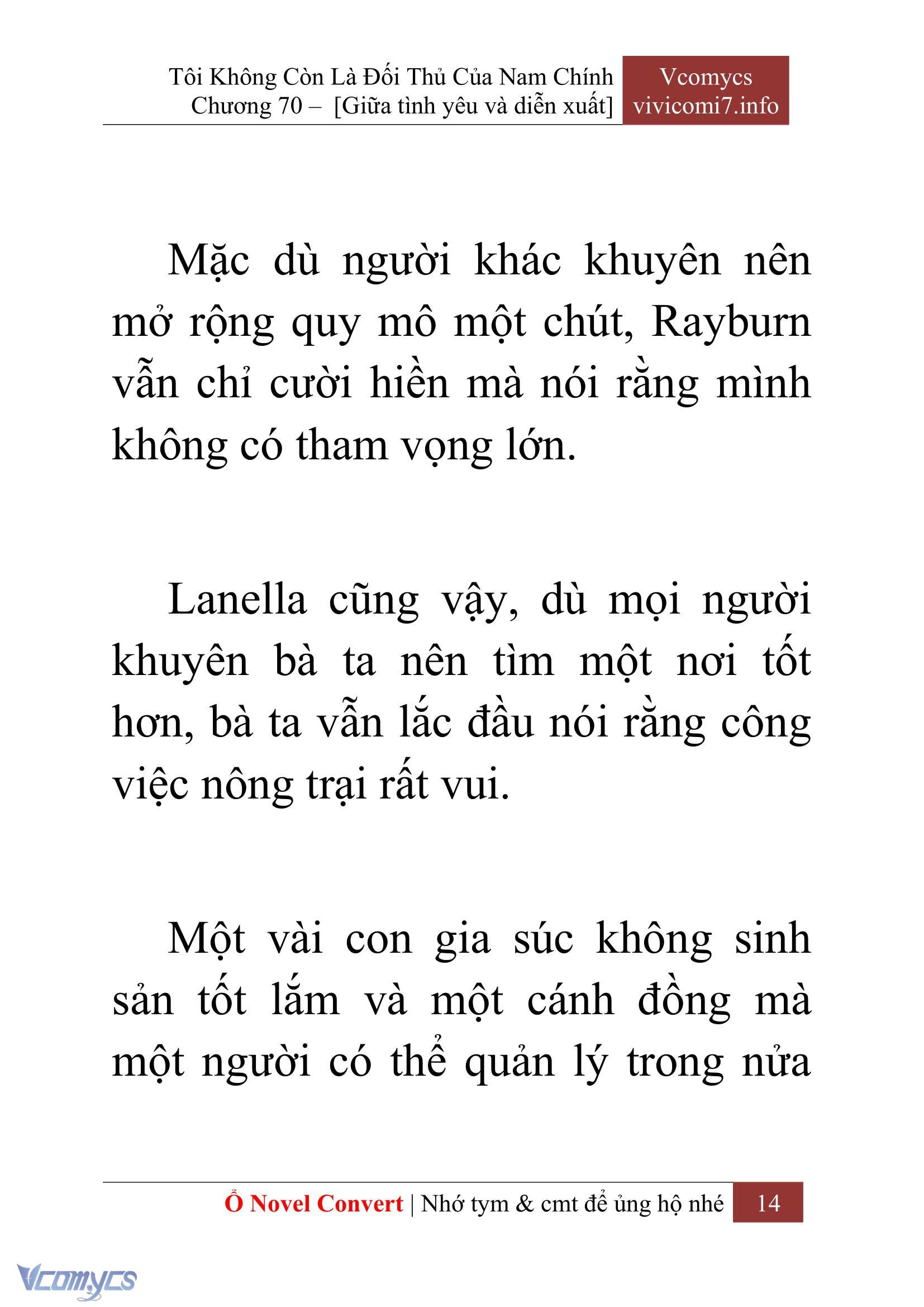 [Novel] Tôi Không Còn Là Đối Thủ Của Nam Chính Chapter  70 - 16