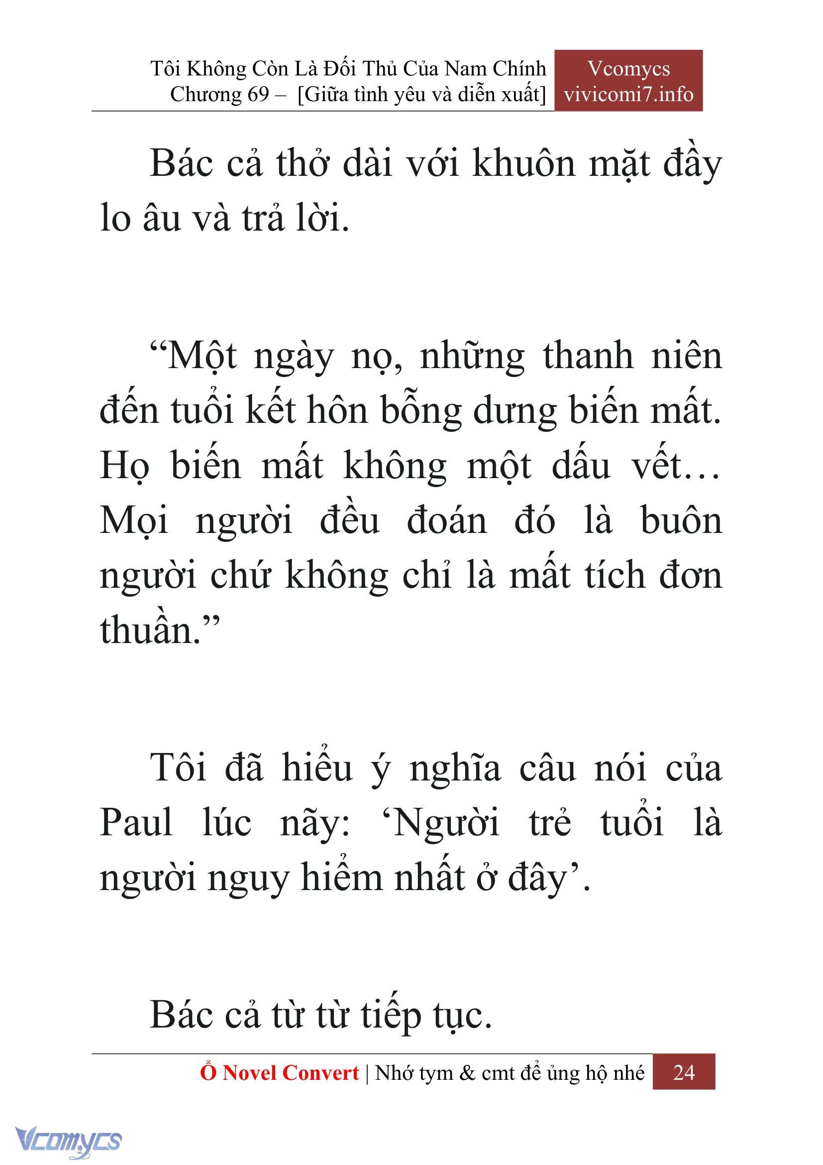 [Novel] Tôi Không Còn Là Đối Thủ Của Nam Chính Chapter  69 - 26