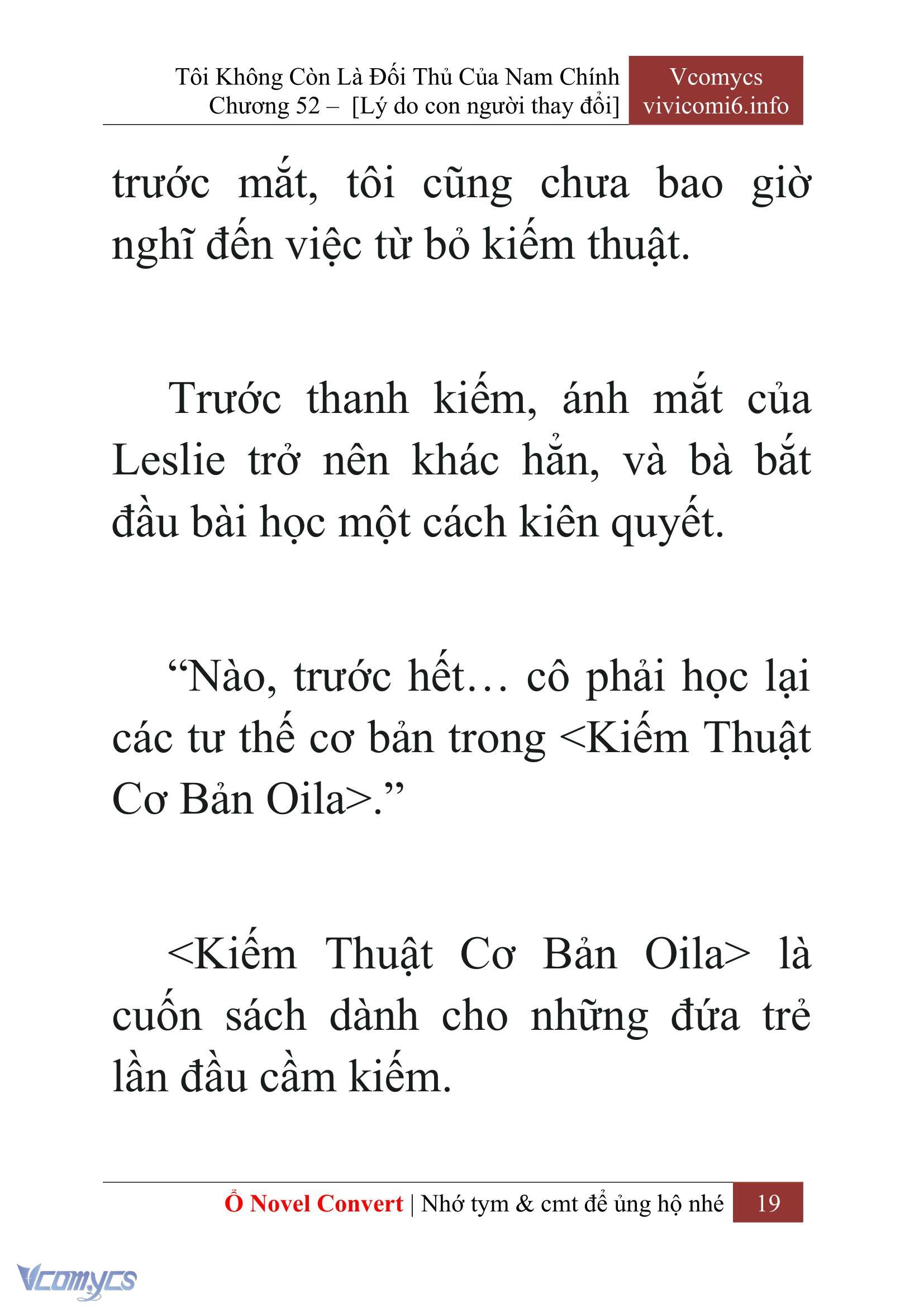 [Novel] Tôi Không Còn Là Đối Thủ Của Nam Chính Chapter  52 - 21