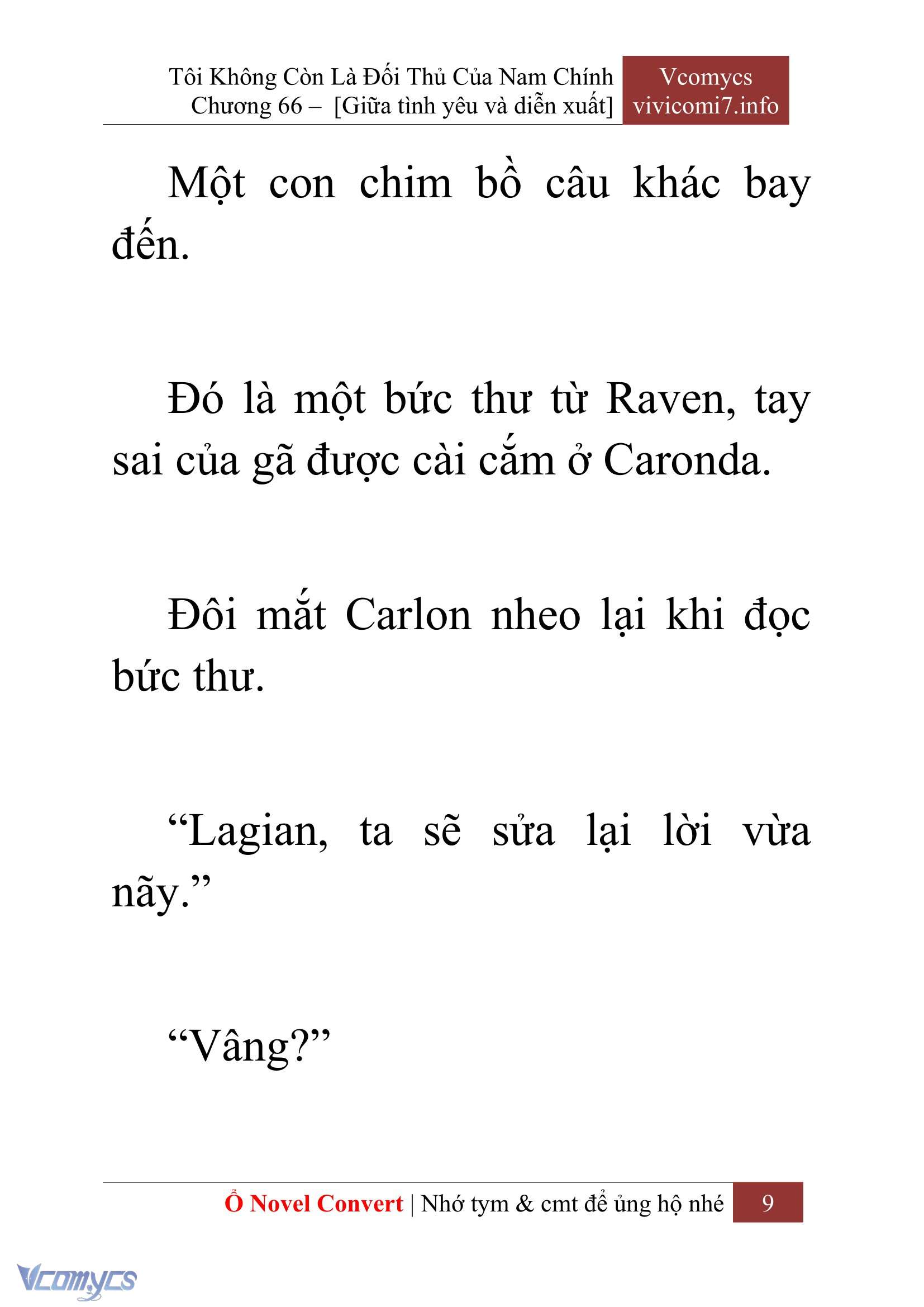 [Novel] Tôi Không Còn Là Đối Thủ Của Nam Chính Chapter  66 - 11