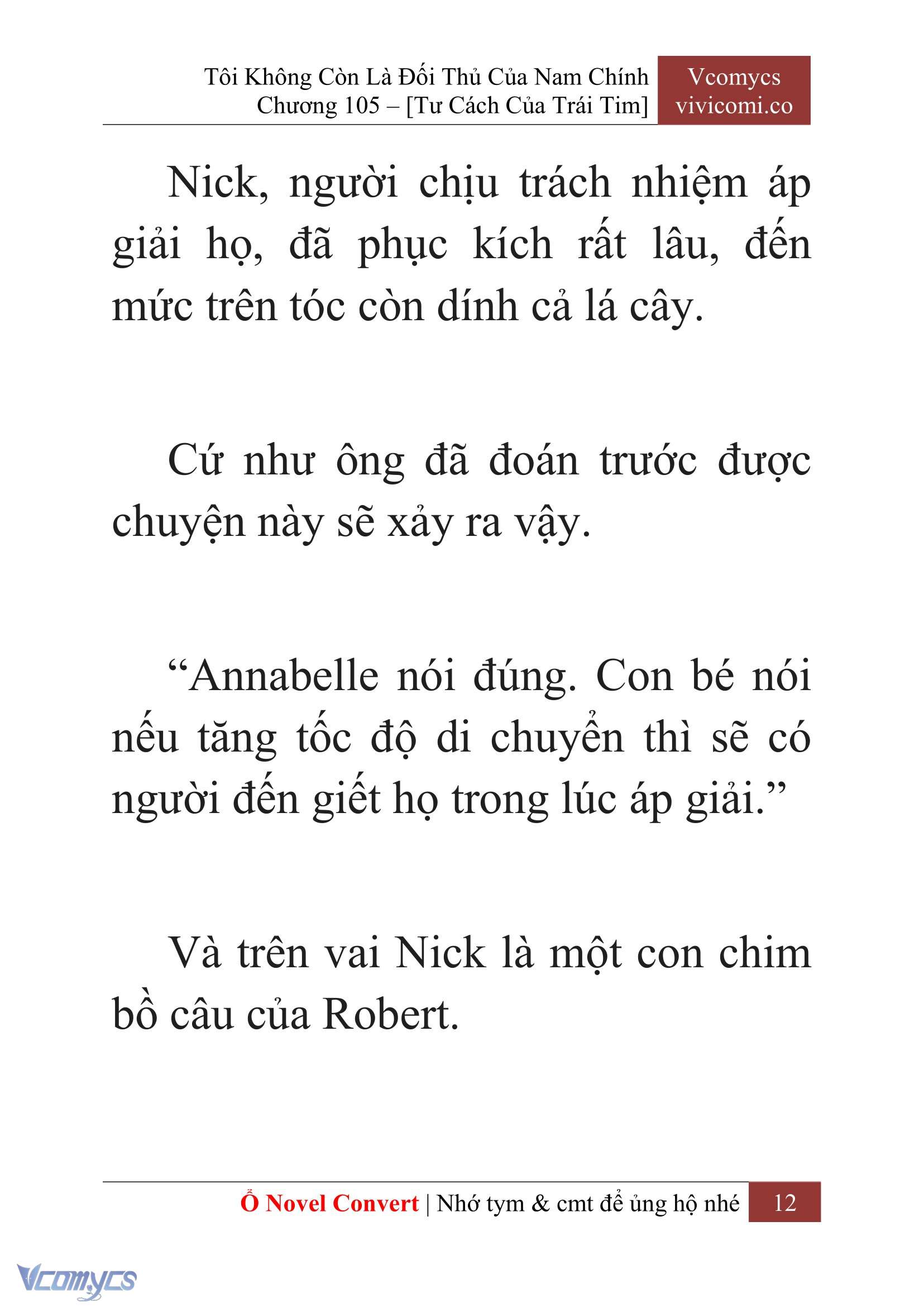 [Novel] Tôi Không Còn Là Đối Thủ Của Nam Chính Chapter  105 - 14