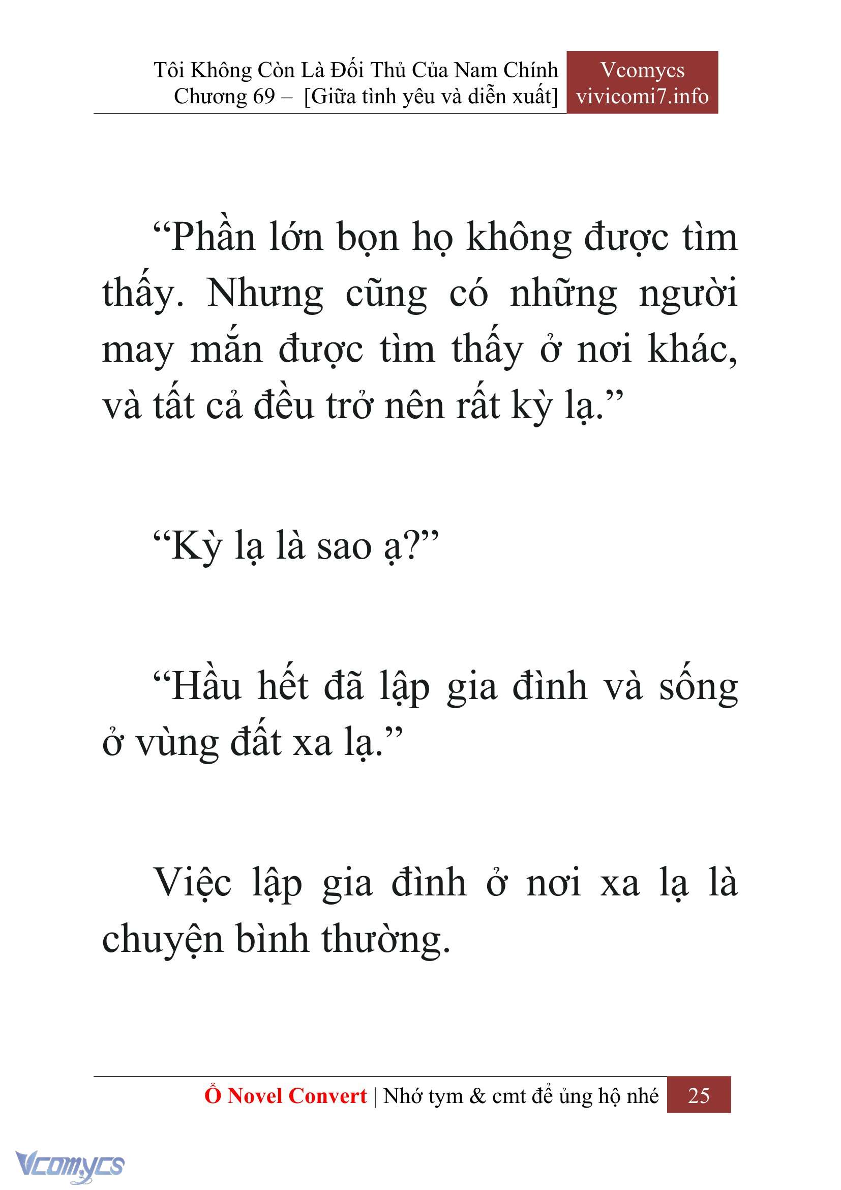 [Novel] Tôi Không Còn Là Đối Thủ Của Nam Chính Chapter  69 - 27