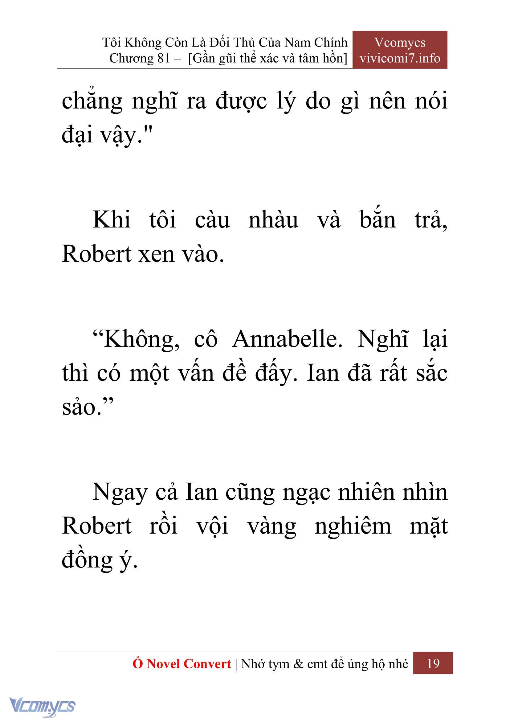 [Novel] Tôi Không Còn Là Đối Thủ Của Nam Chính Chapter  81 - 21