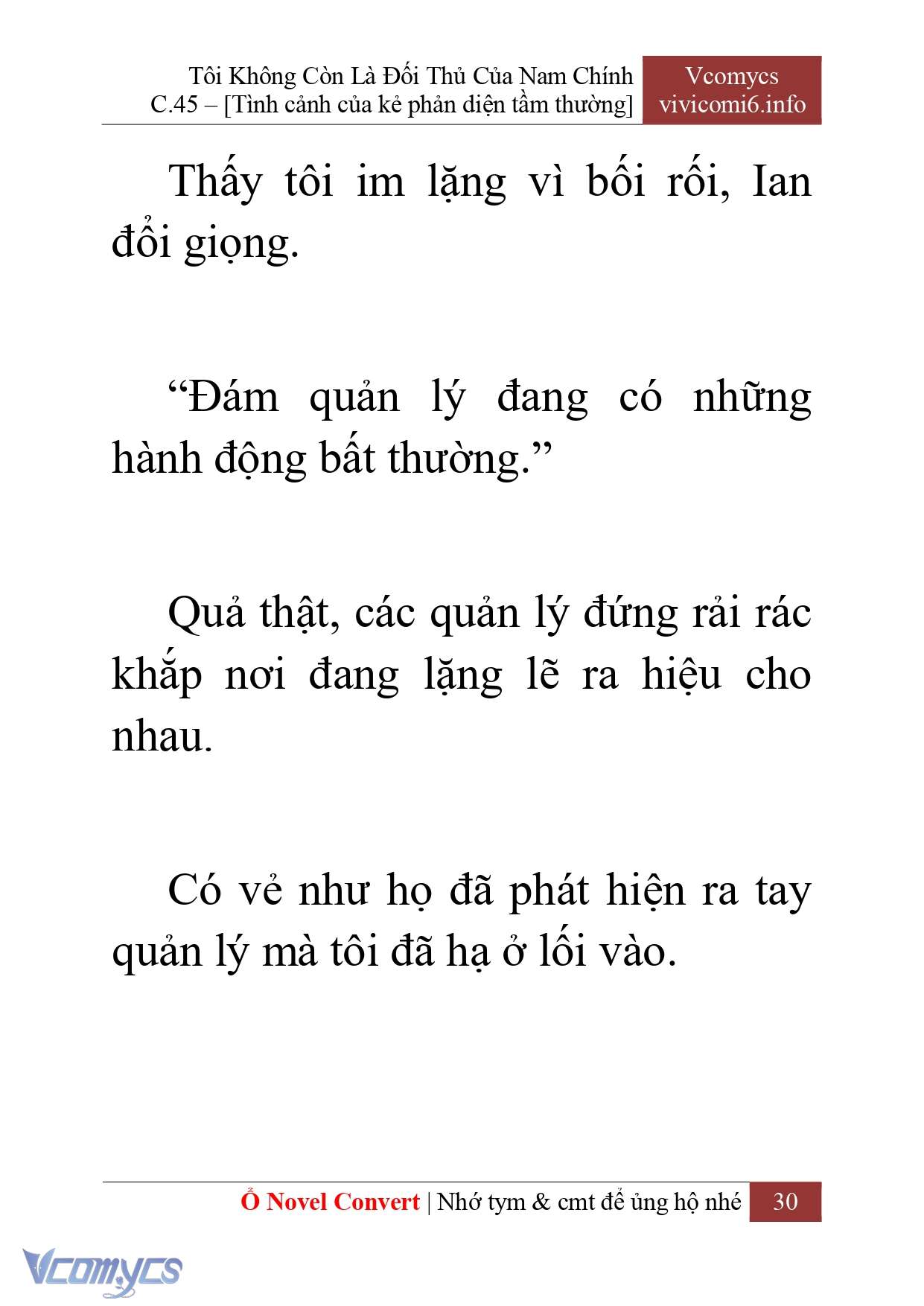 [Novel] Tôi Không Còn Là Đối Thủ Của Nam Chính Chapter  45 - 32